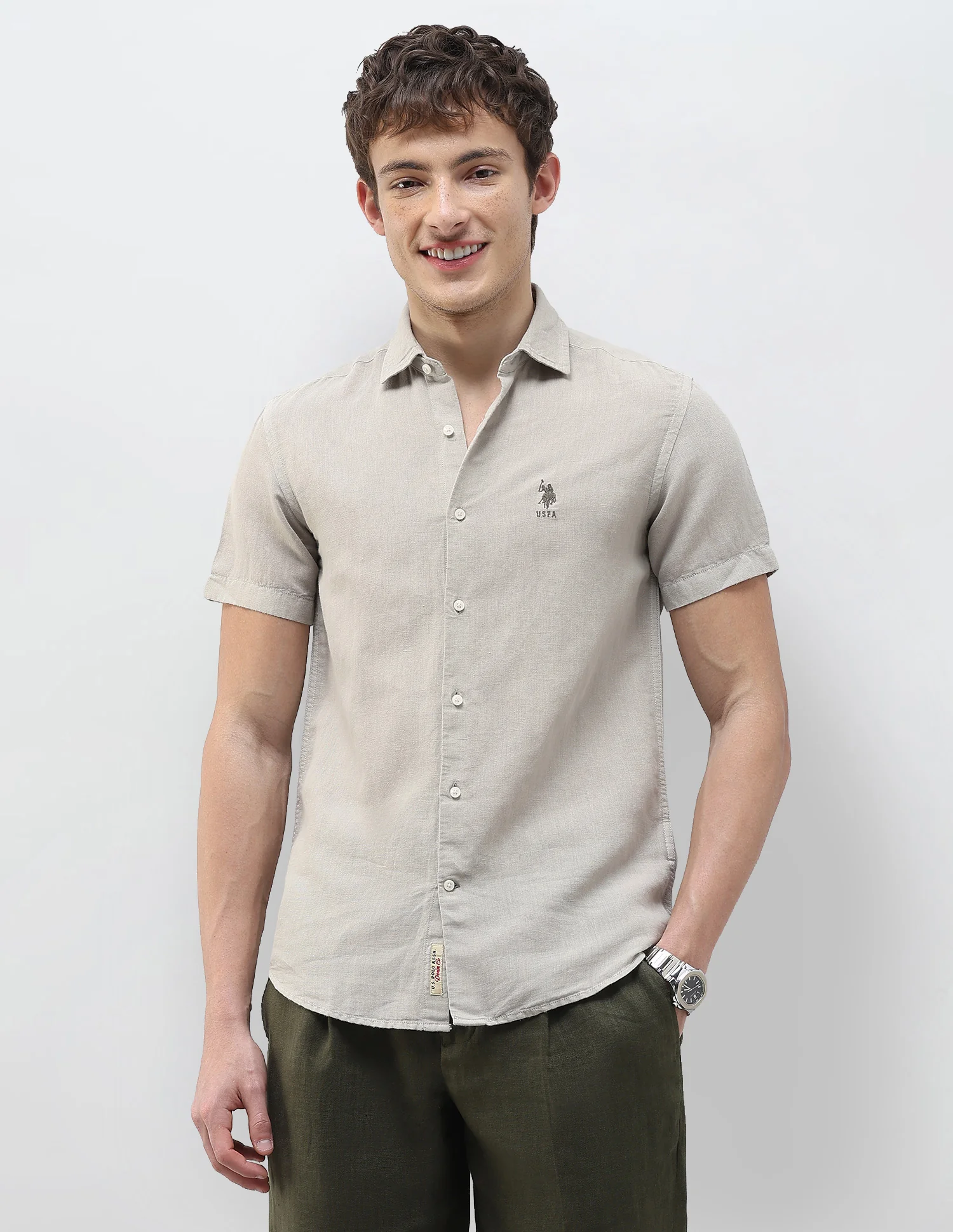 Solid Regular Fit Shirt