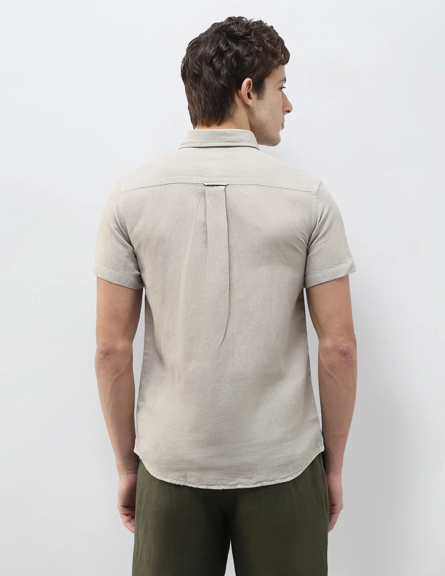 Solid Regular Fit Shirt - Image 5