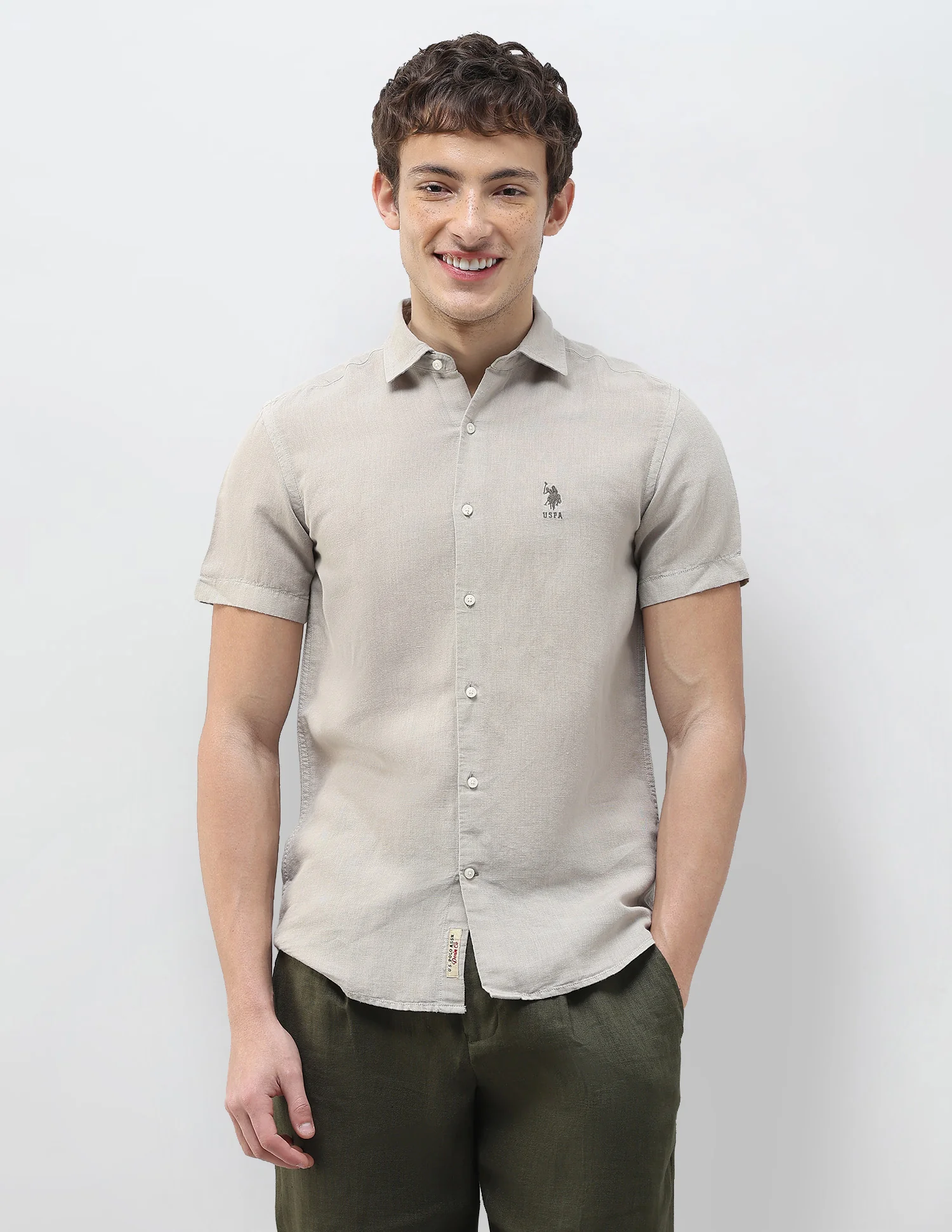 Solid Regular Fit Shirt - Image 6