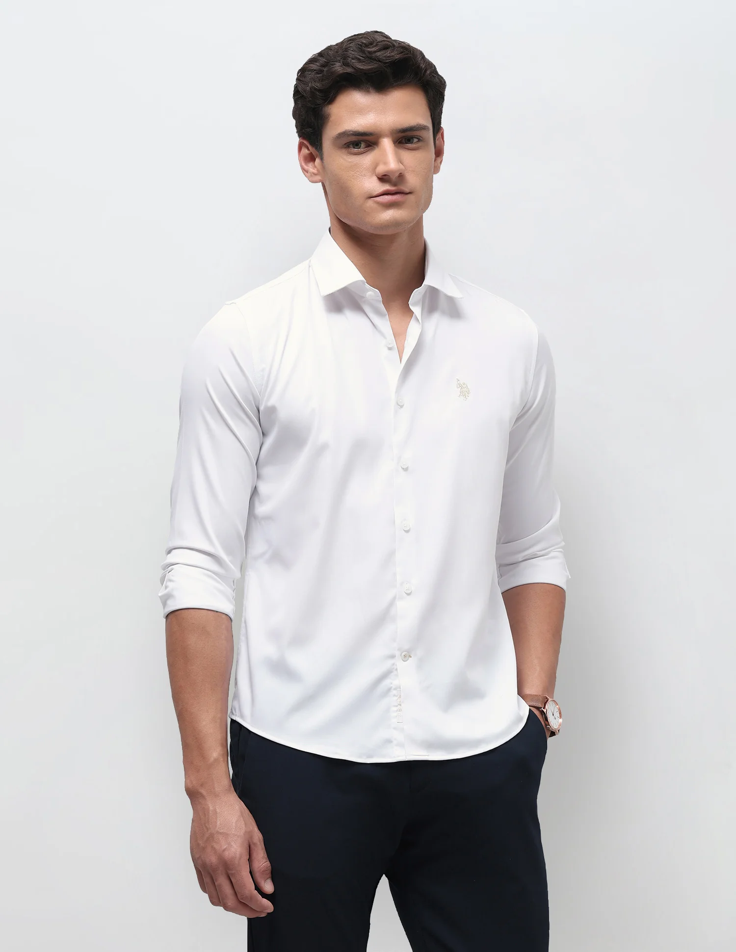 Solid Regular Fit Shirt