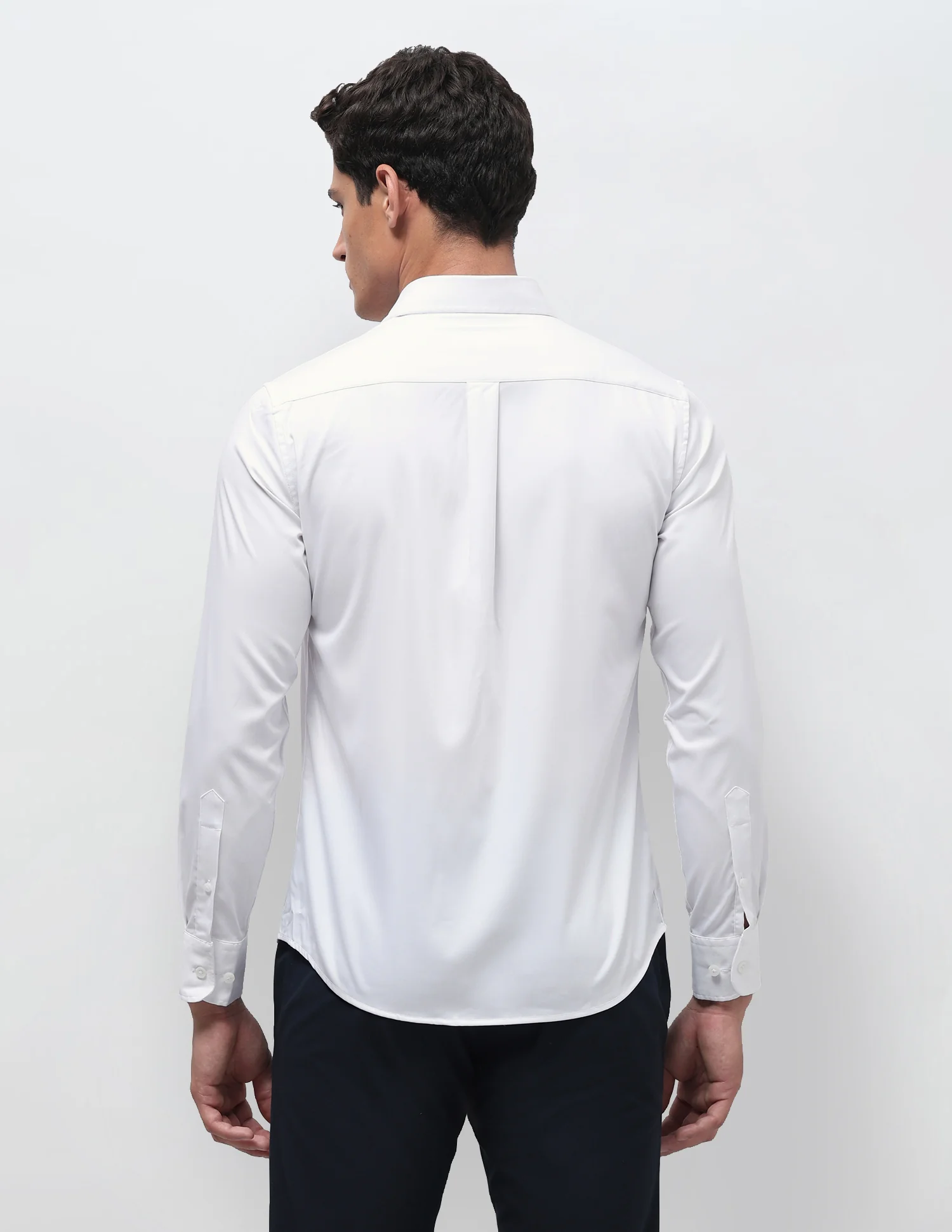 Solid Regular Fit Shirt - Image 5