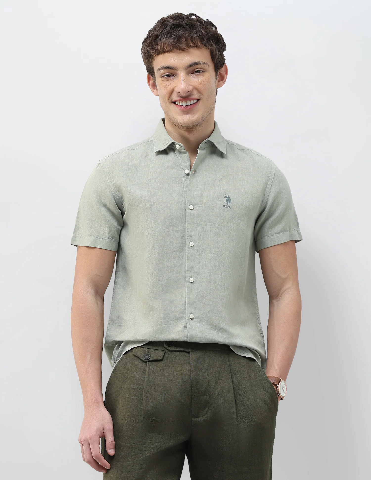 Solid Regular Fit Shirt