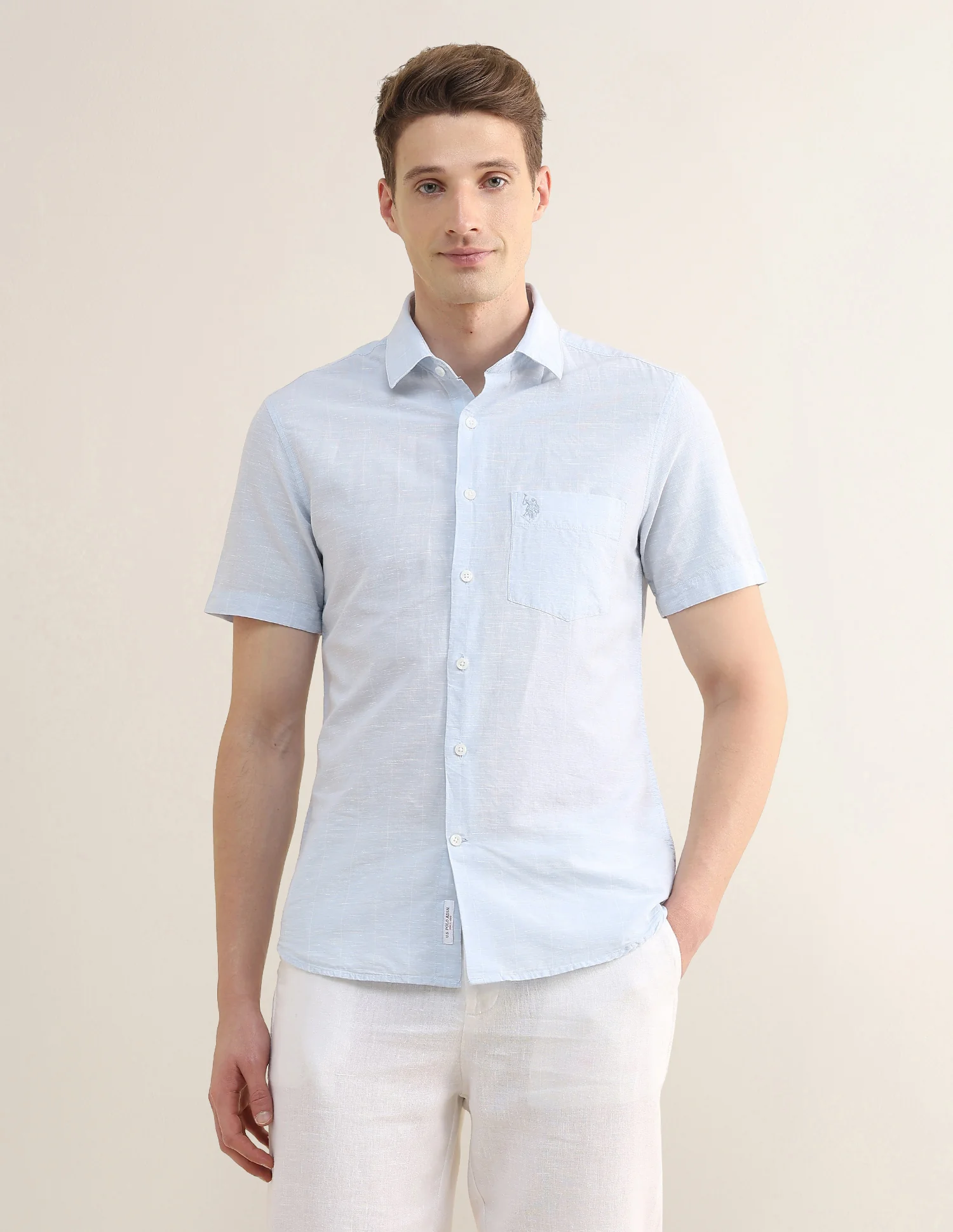 Solid Regular Fit Shirt - Image 6