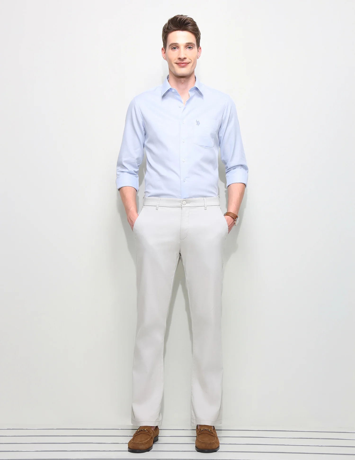 Solid Regular Fit Shirt - Image 3