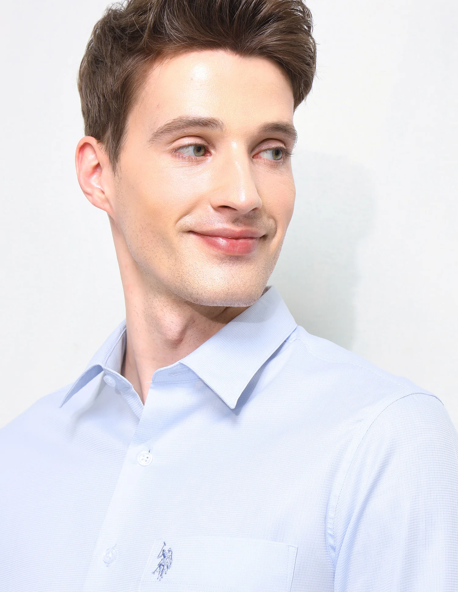 Solid Regular Fit Shirt - Image 7