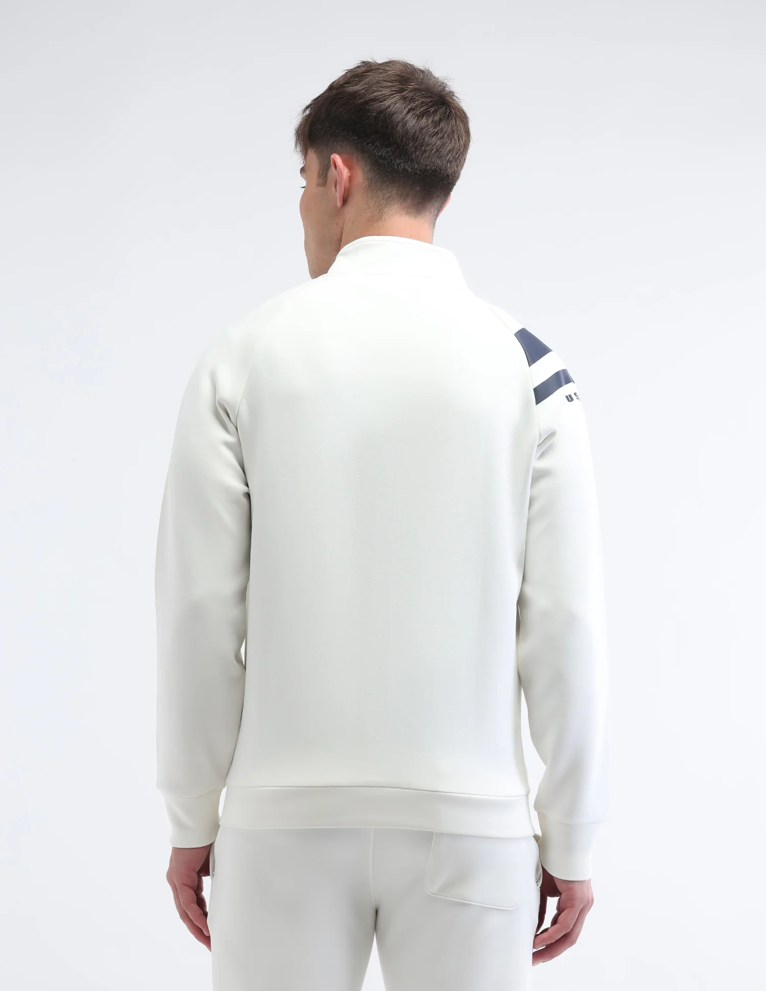 Solid Regular Fit Space Dust Sweatshirt - Image 5