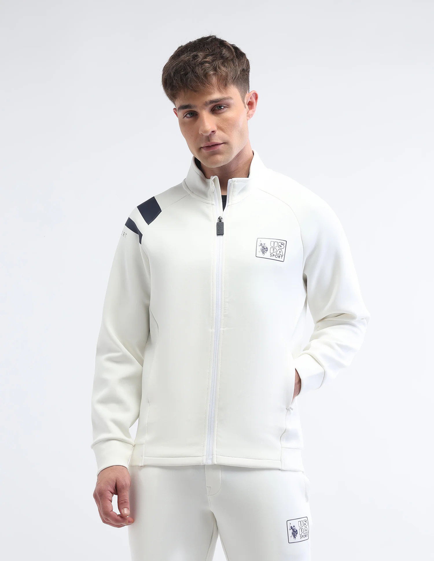 Solid Regular Fit Space Dust Sweatshirt - Image 6