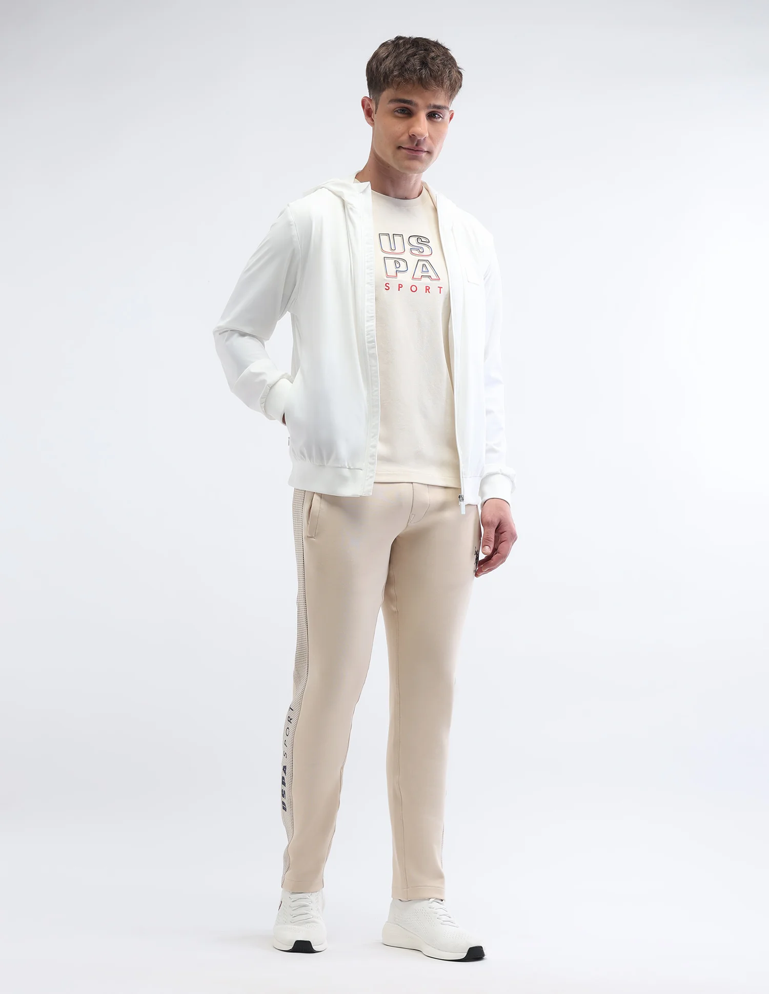 Solid Regular Fit Sport Jacket - Image 3