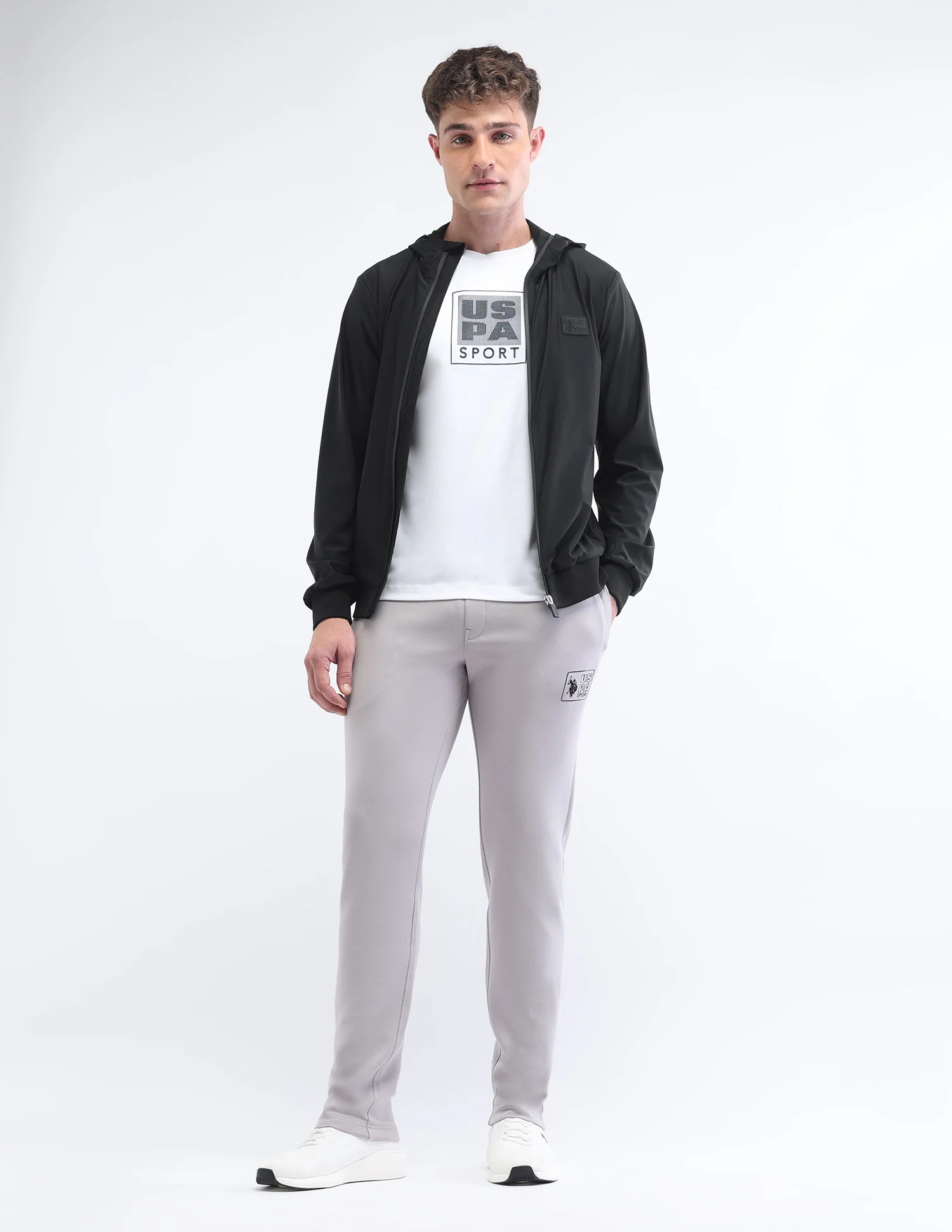Solid Regular Fit Sport Jacket - Image 3