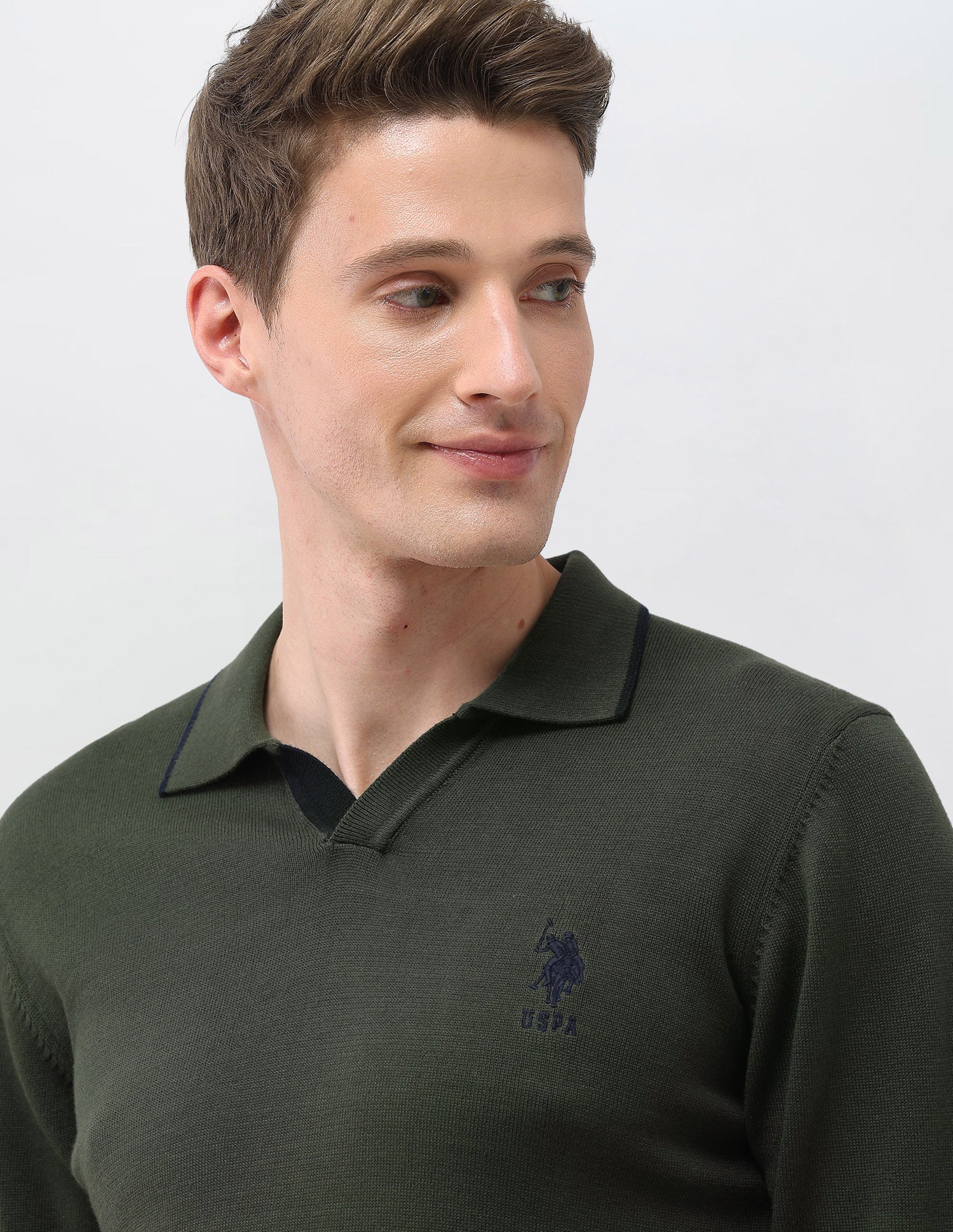 Solid Regular Fit Sweater - Image 6