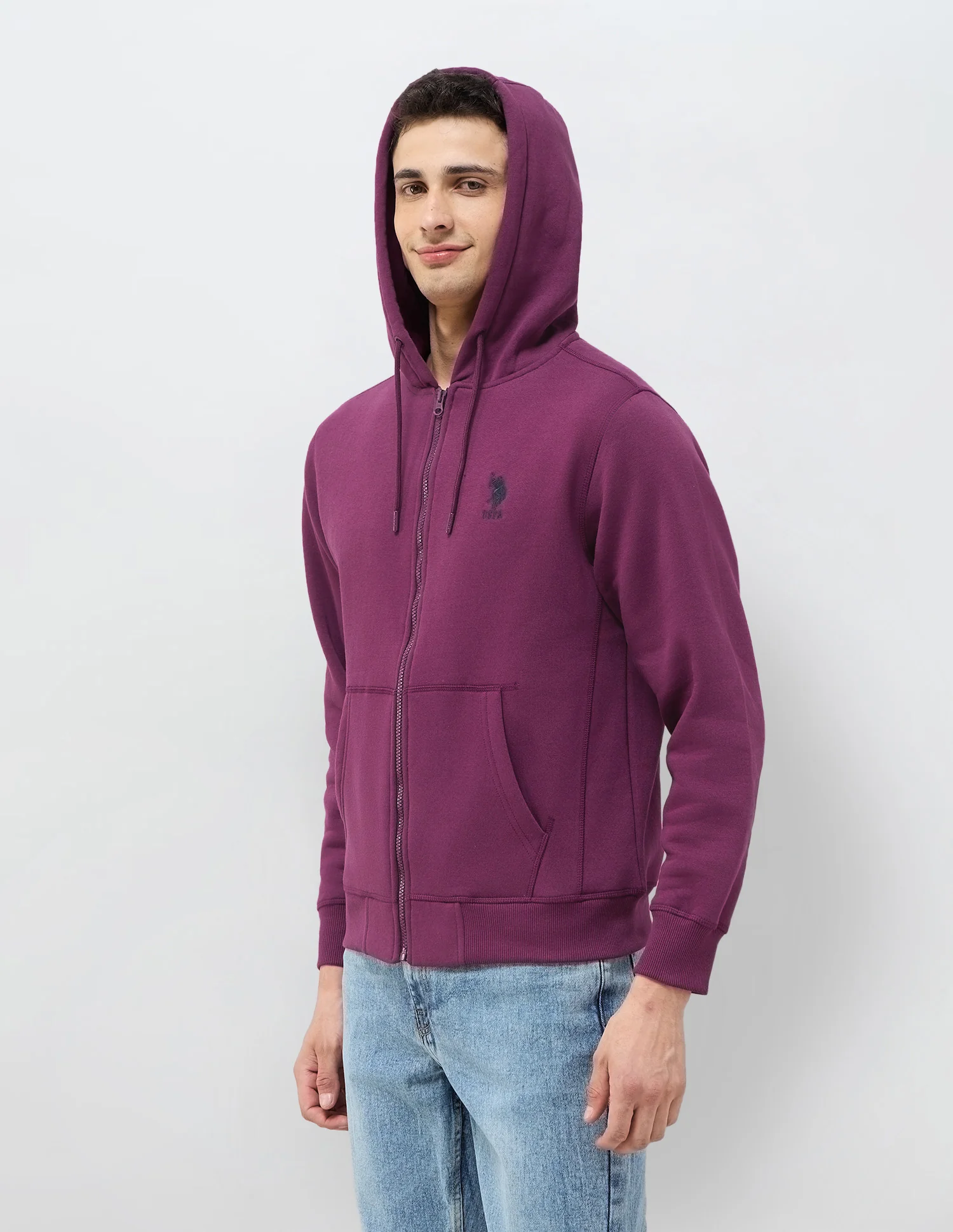 Solid Regular Fit Sweatshirt - Image 4