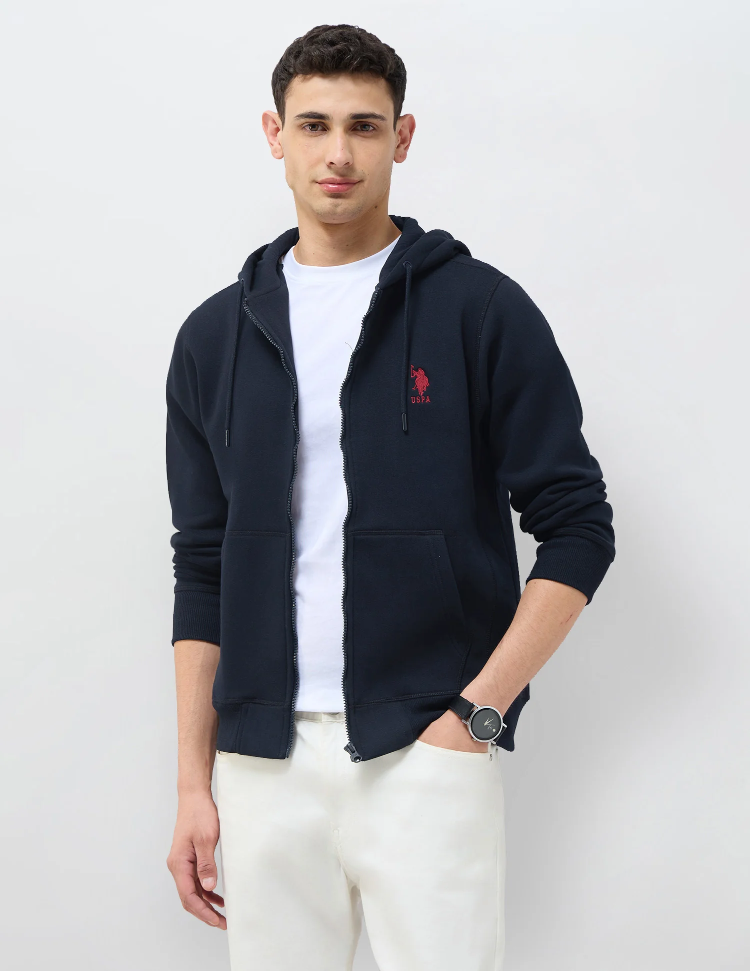 Solid Regular Fit Sweatshirt