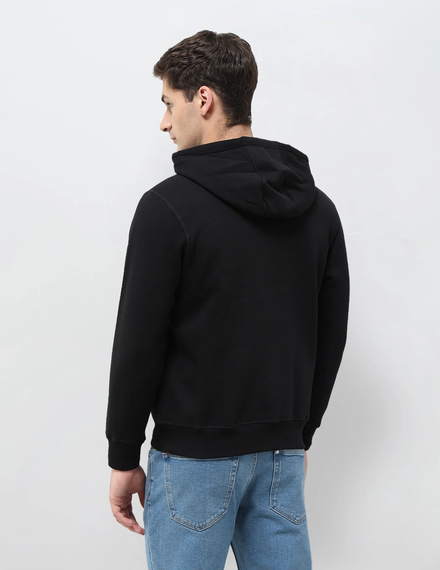 Solid Regular Fit Sweatshirt - Image 5