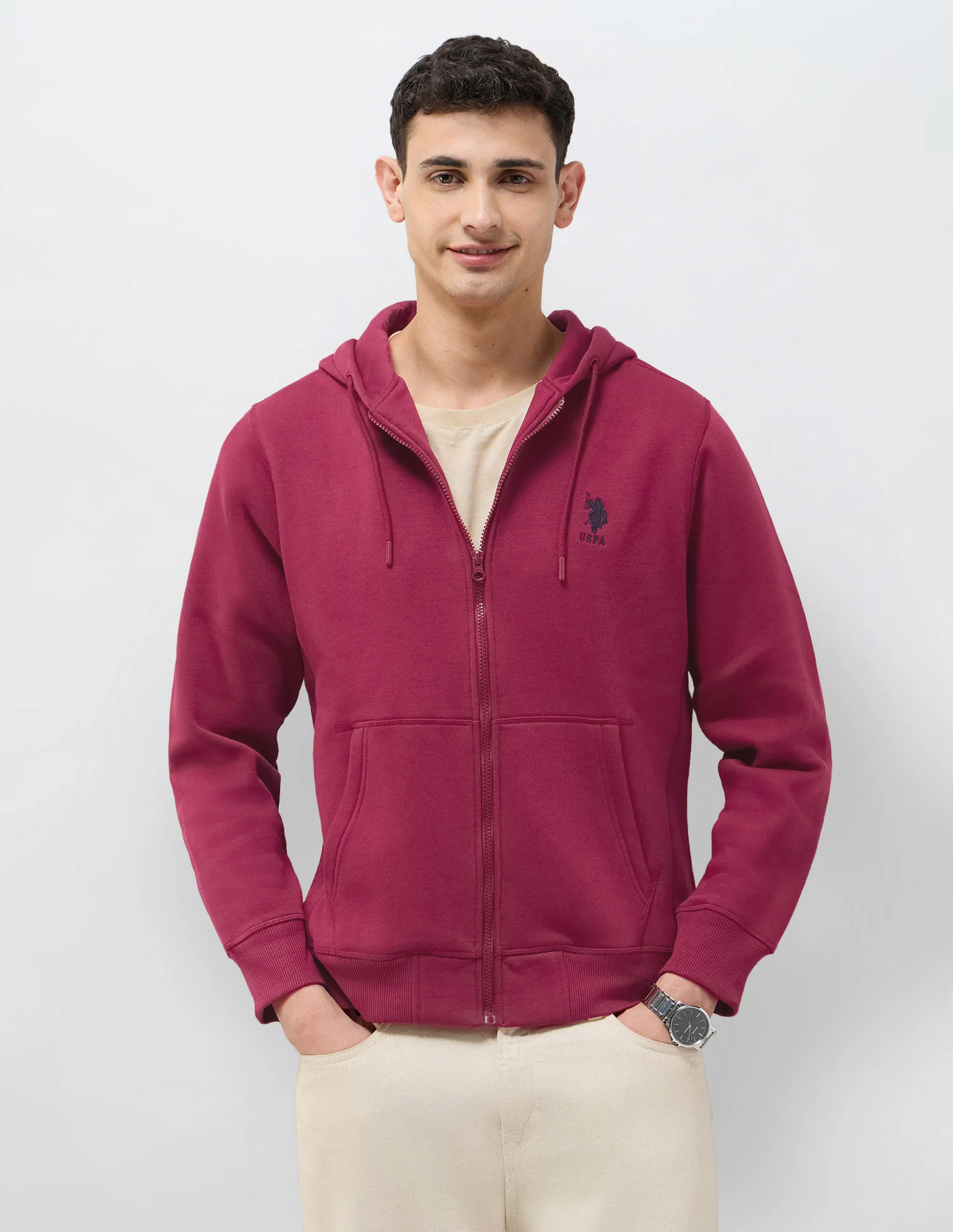 Solid Regular Fit Sweatshirt - Image 6