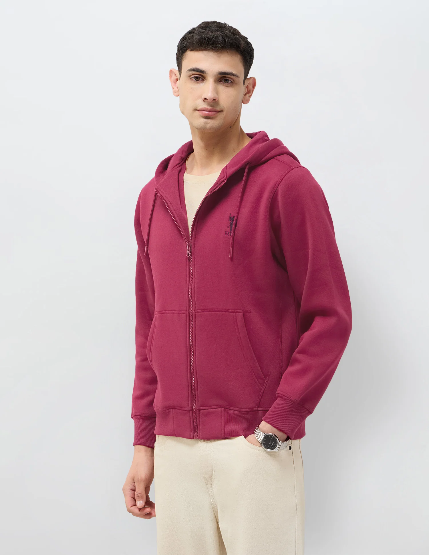Solid Regular Fit Sweatshirt - Image 9