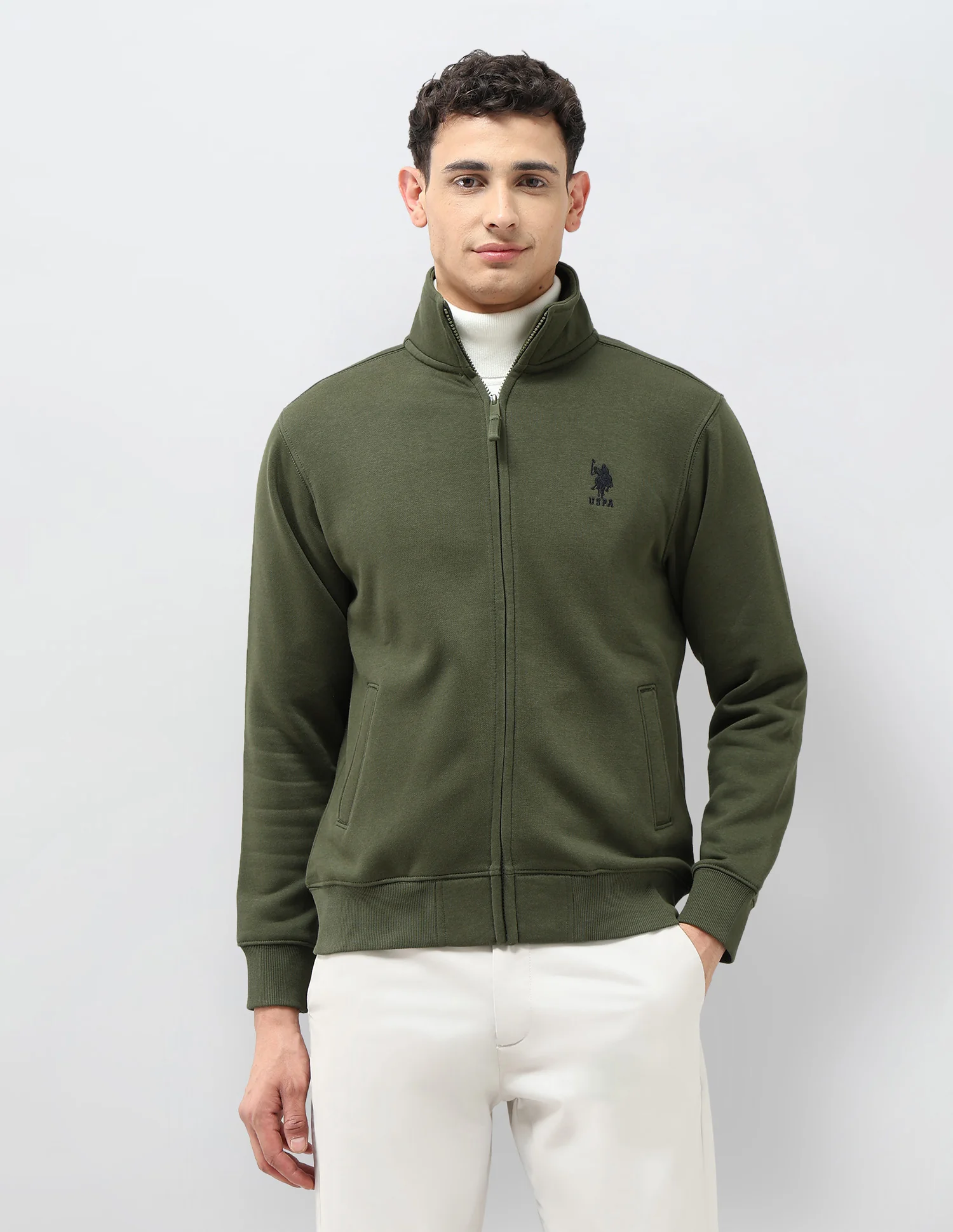 Solid Regular Fit Sweatshirt - Image 6