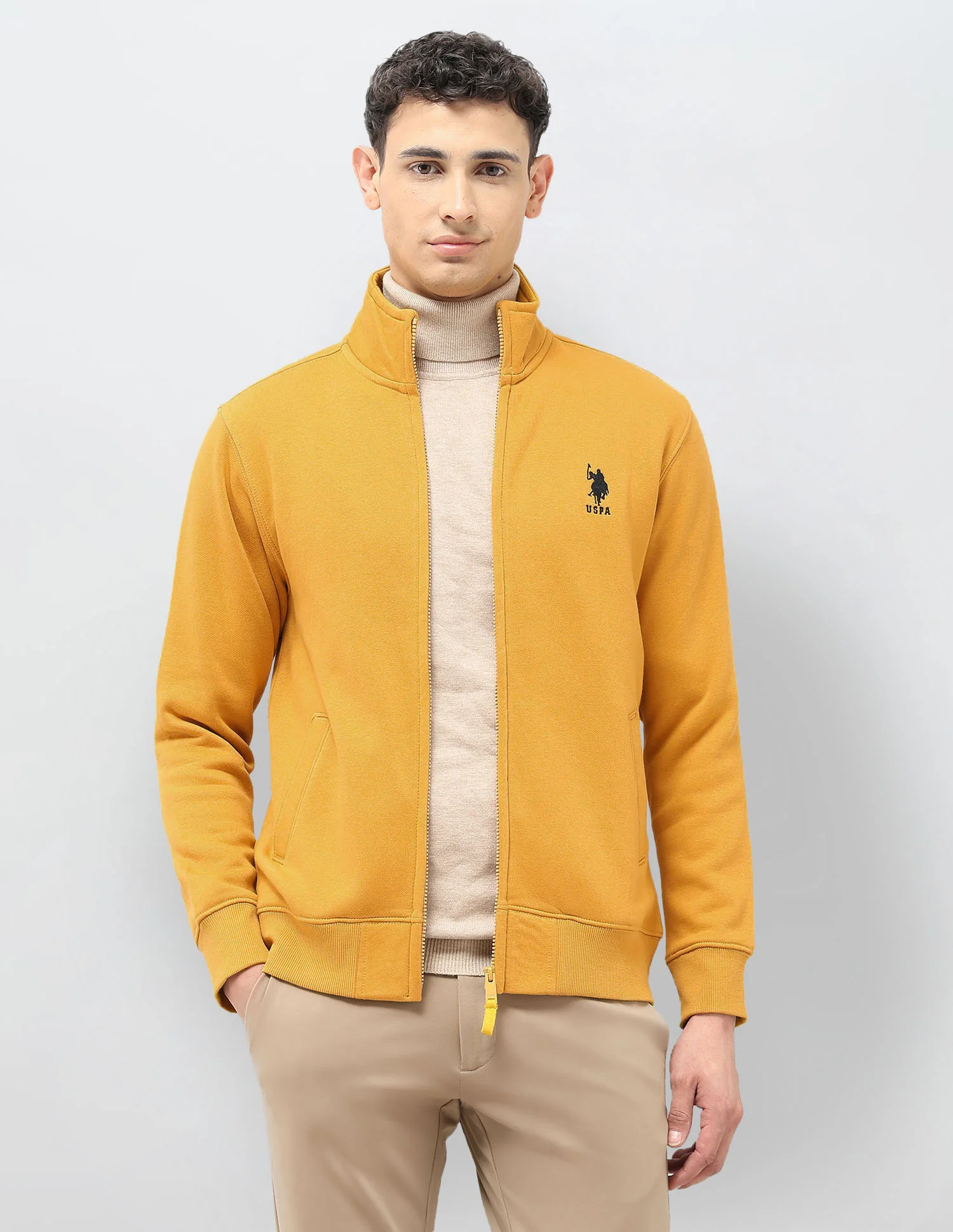 Solid Regular Fit Sweatshirt