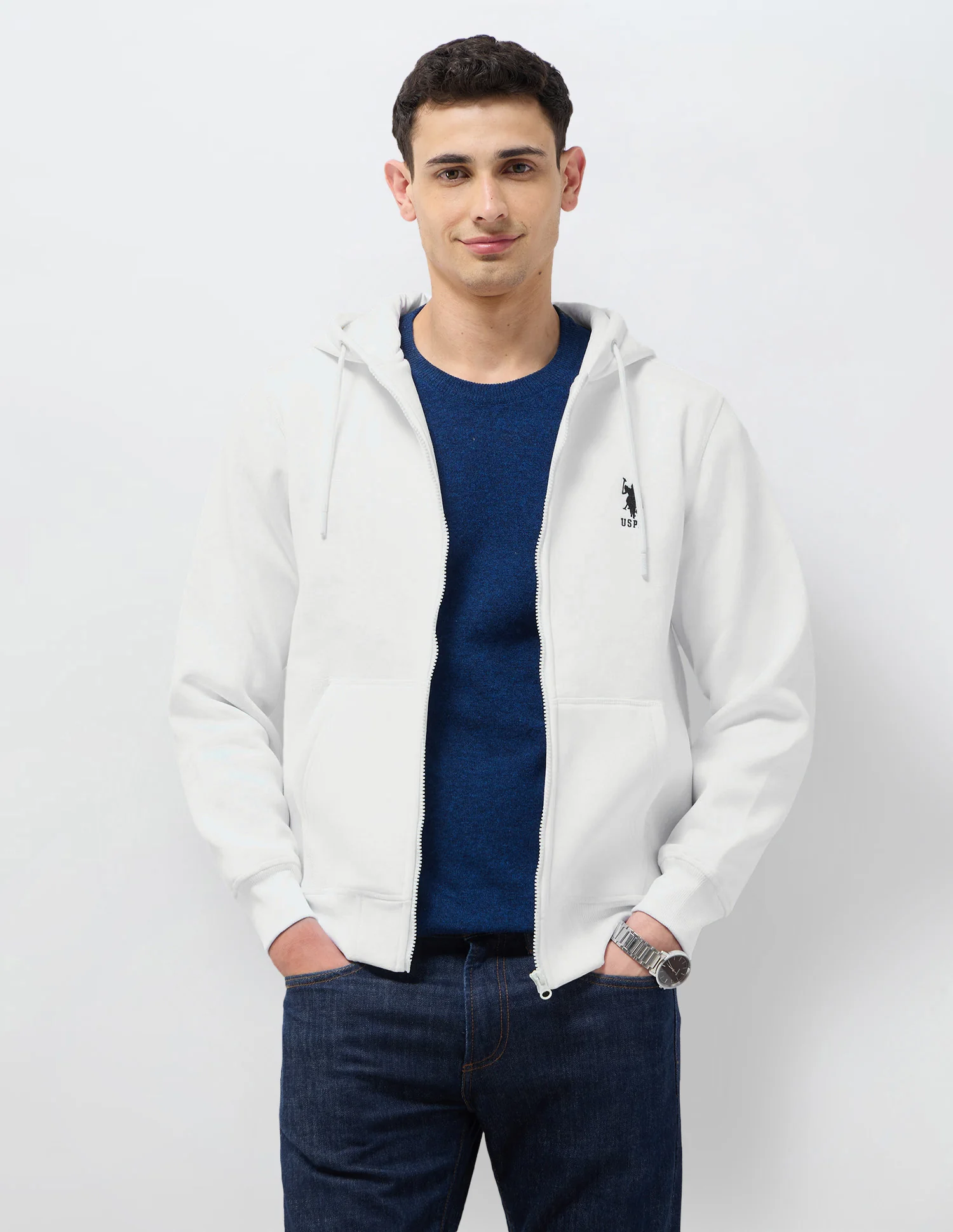 Solid Regular Fit Sweatshirt