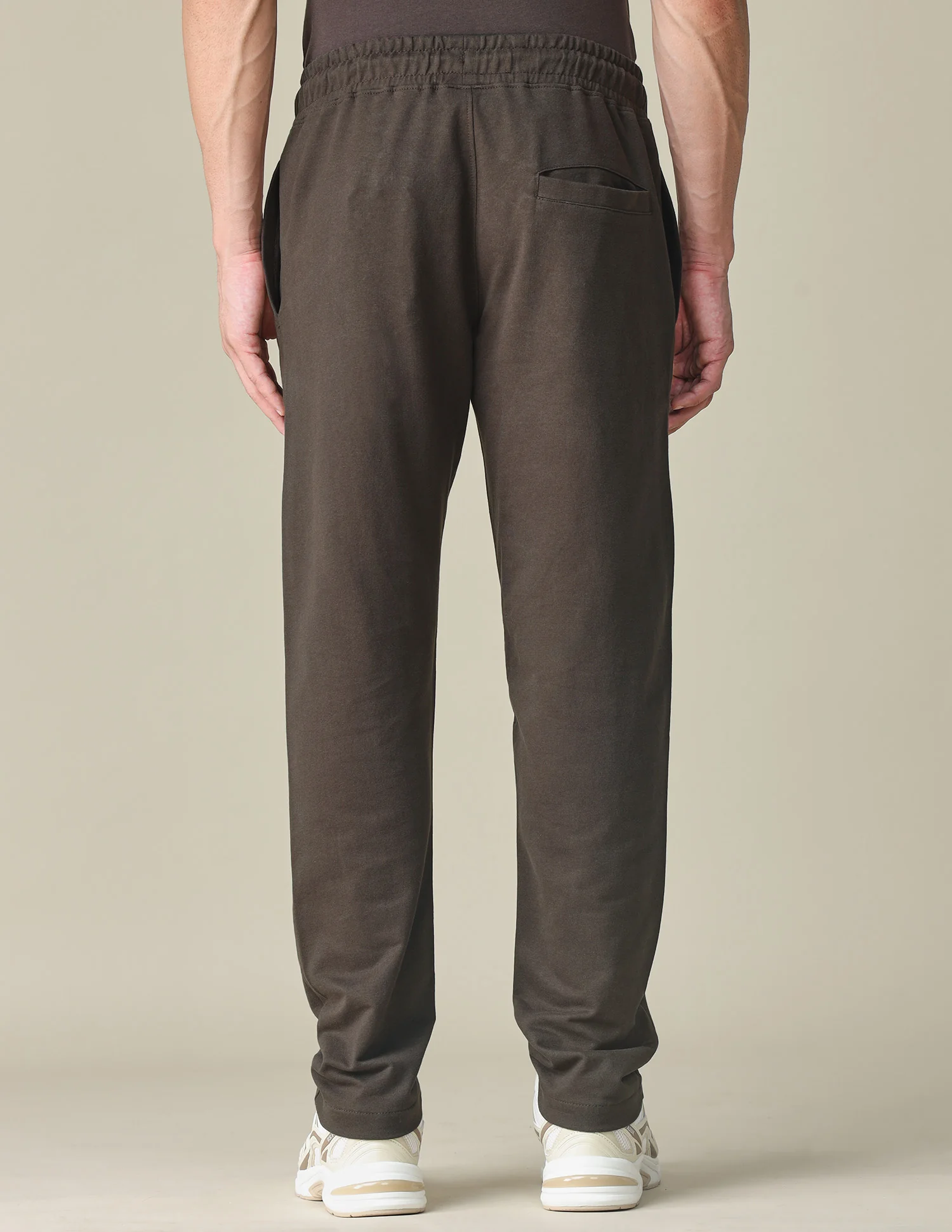 Solid Regular Fit Track Pants - Image 5