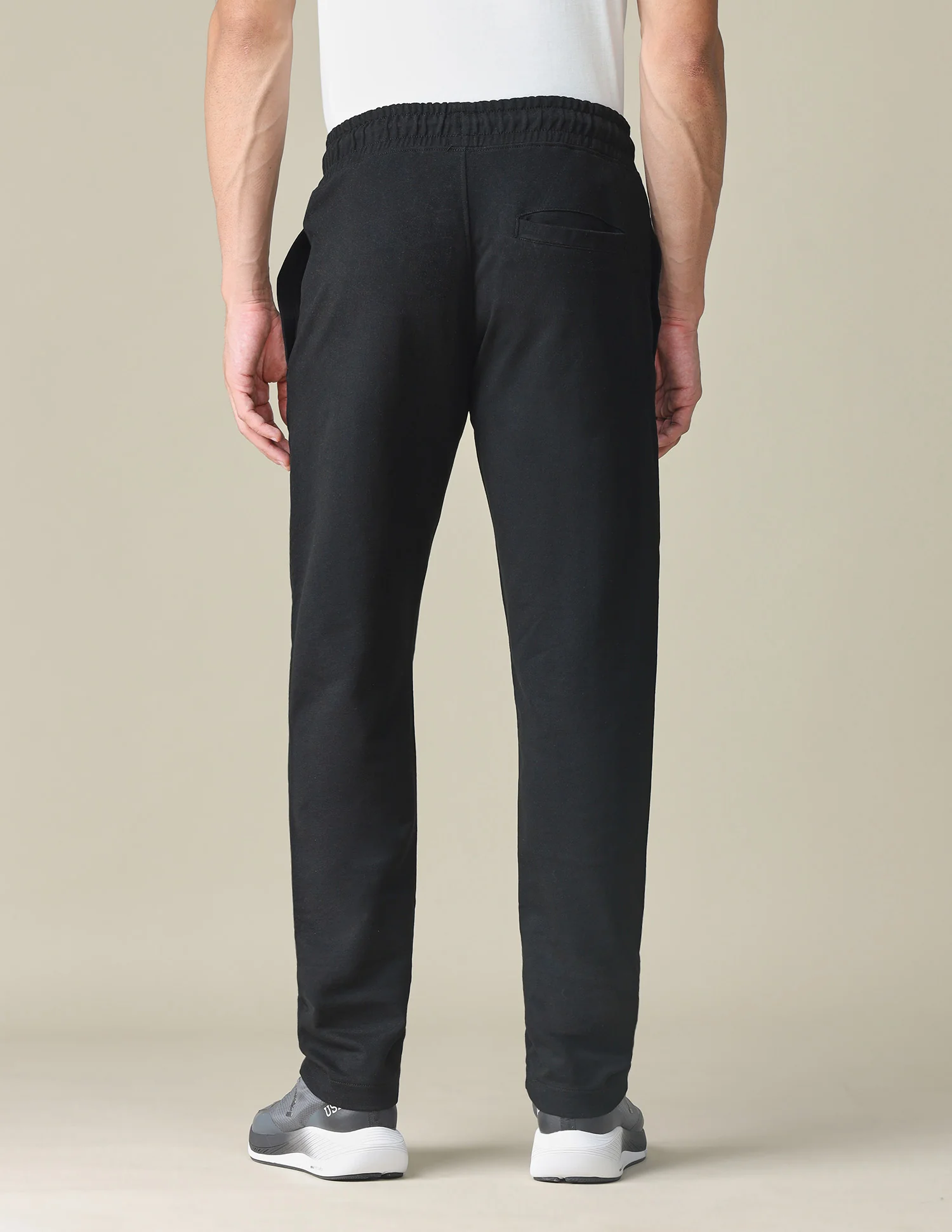 Solid Regular Fit Track Pants - Image 5