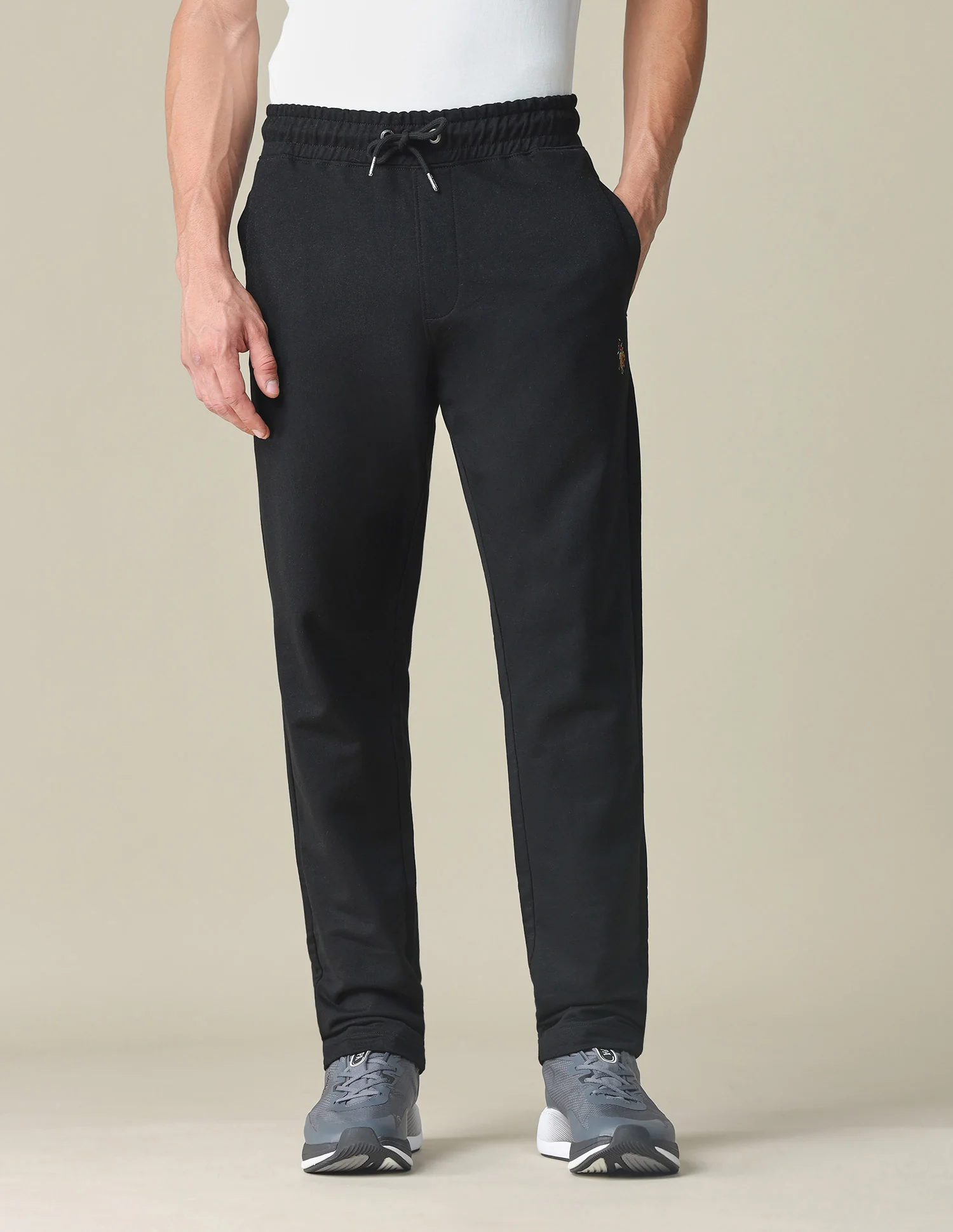 Solid Regular Fit Track Pants - Image 6