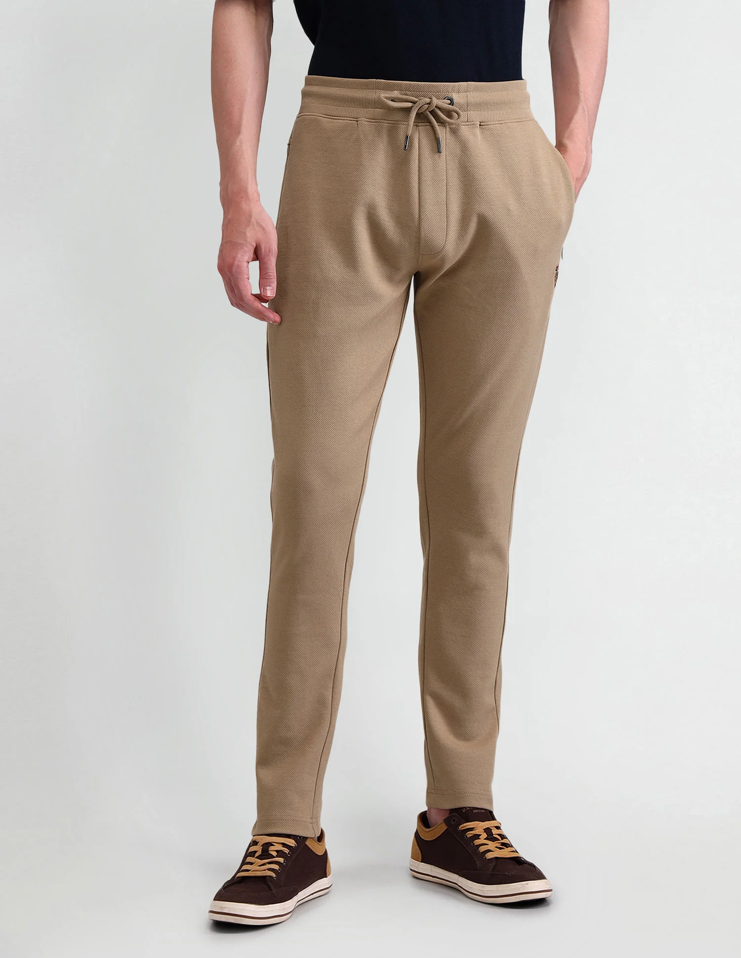 Solid Regular Fit Track Pants - Image 6