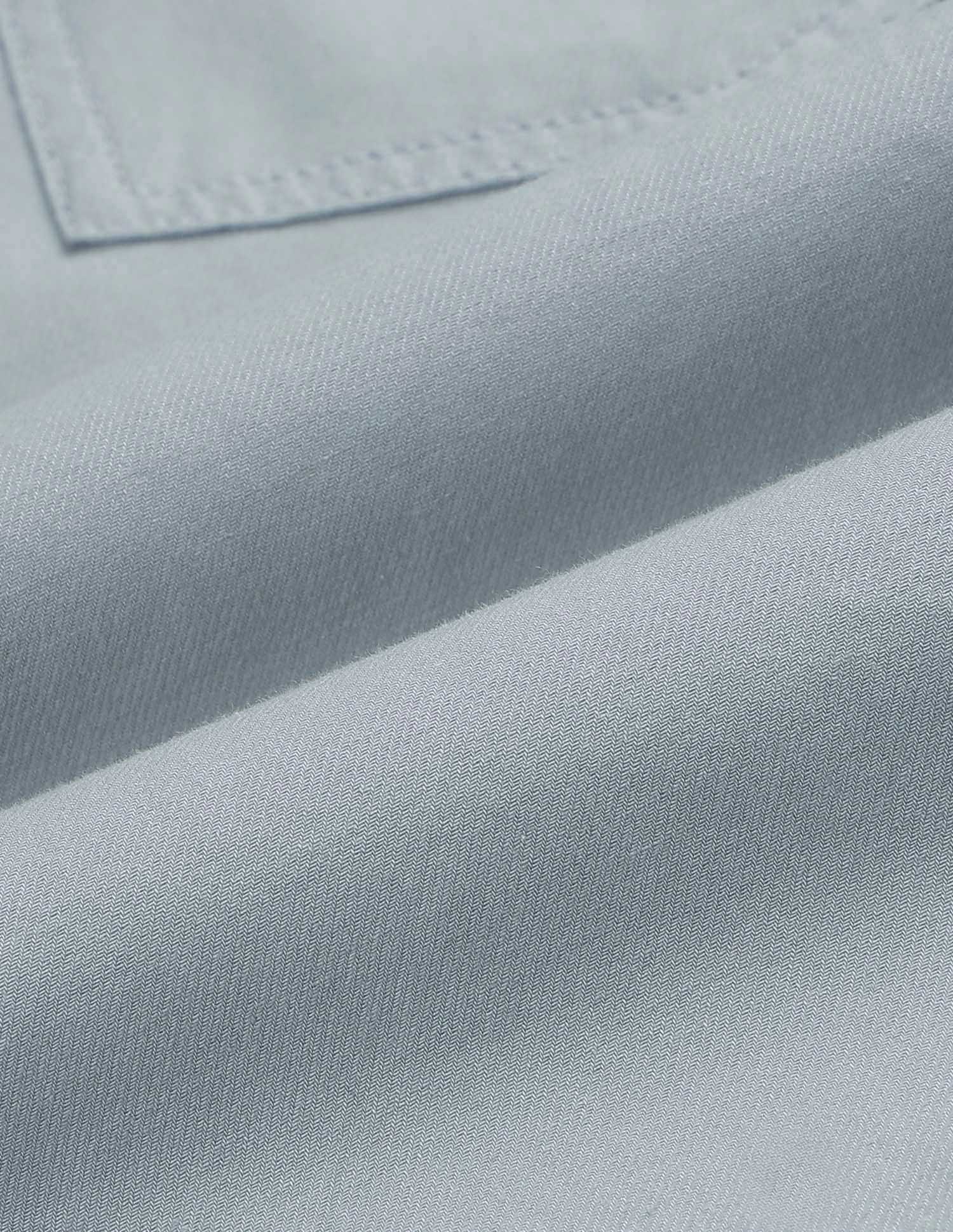 Solid Regular Fit Twill Shirt - Image 2