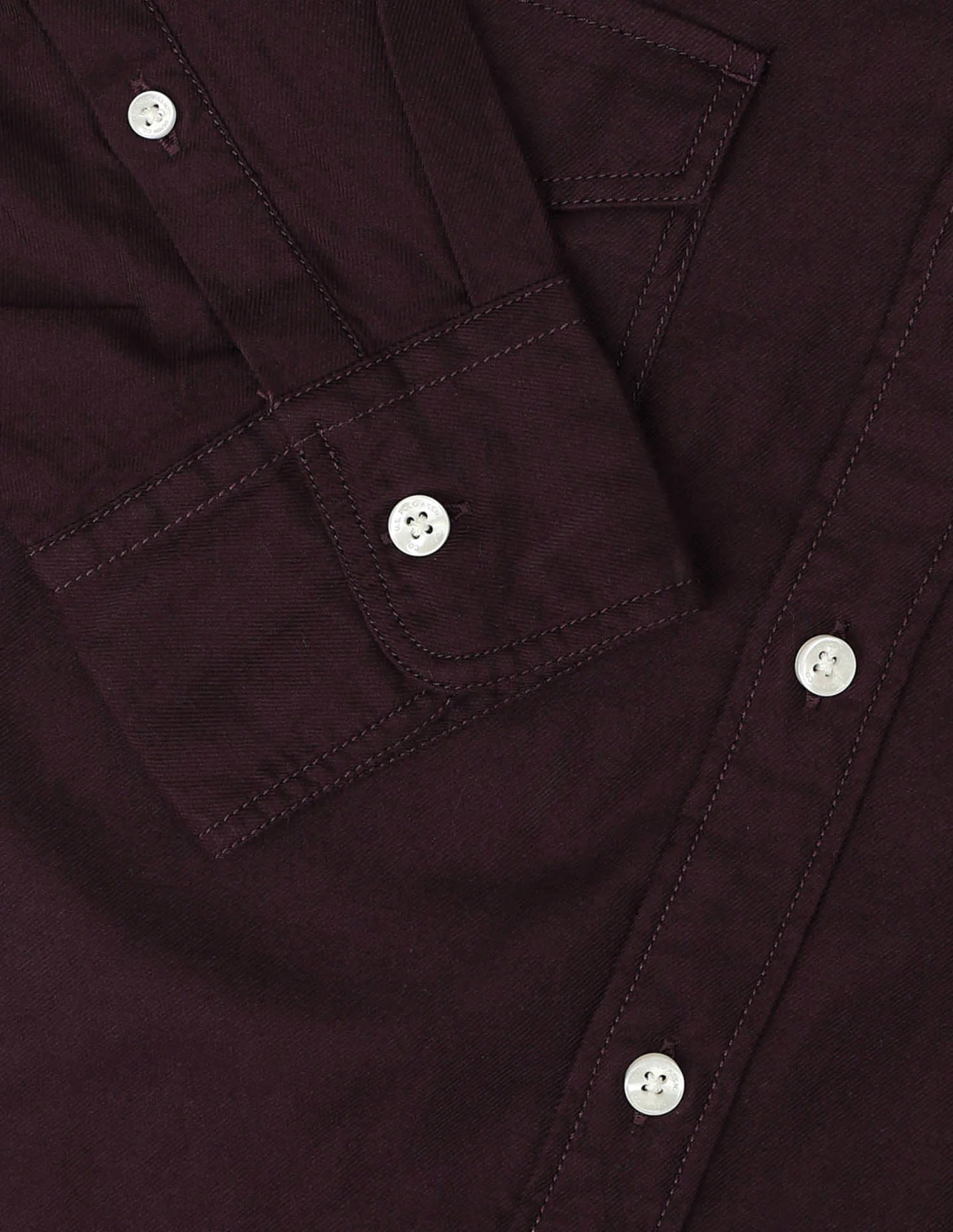 Solid Regular Fit Twill Shirt - Image 8