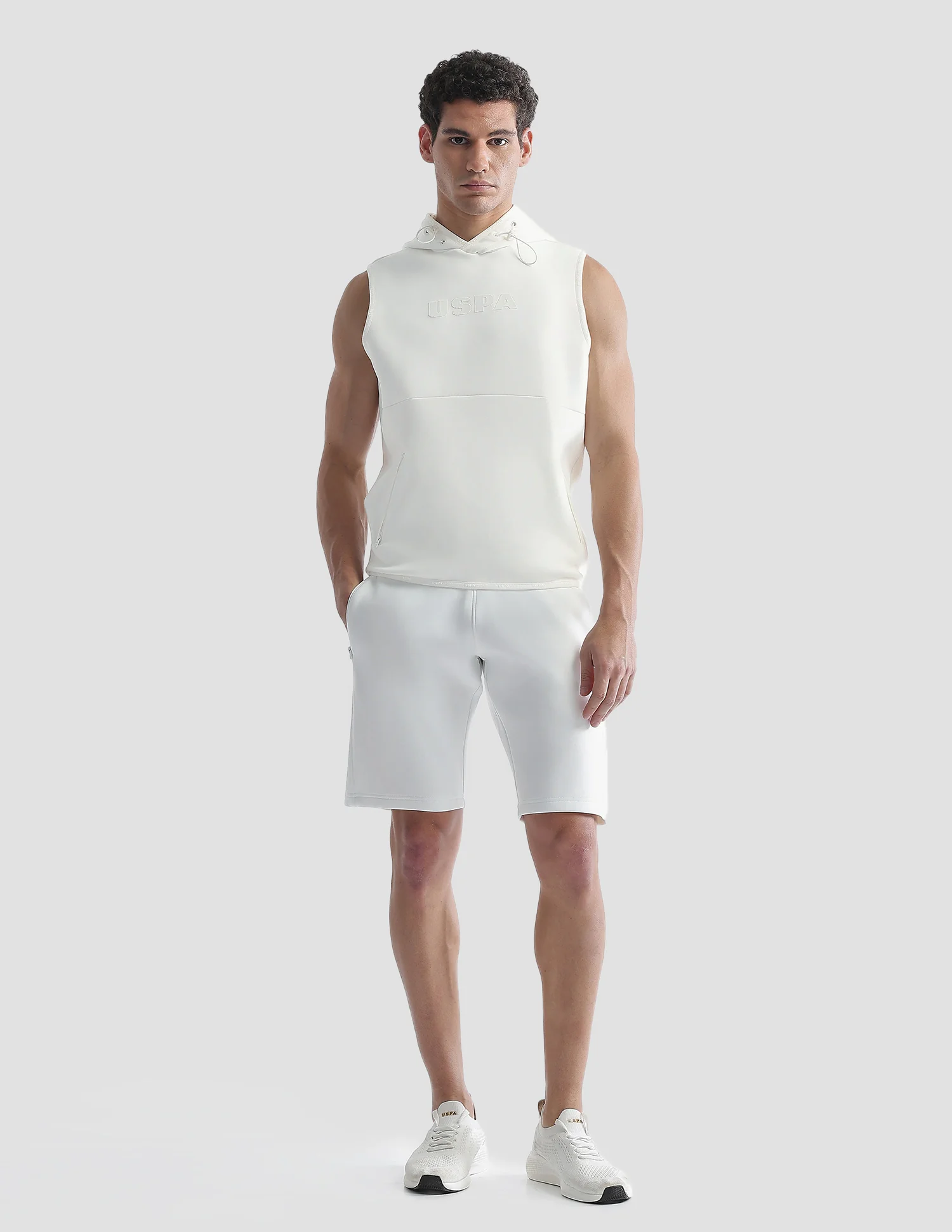 Solid Regular Fit Zipper Active Sweatshirt - Image 3
