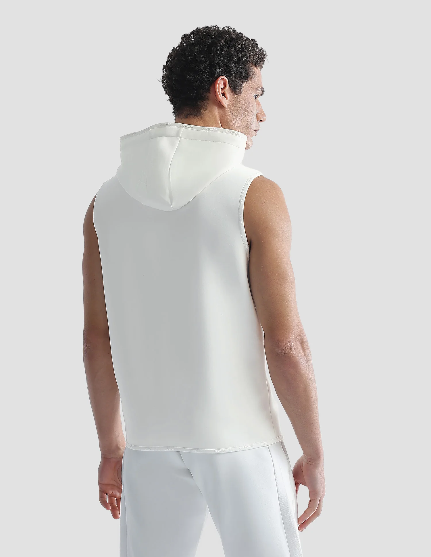Solid Regular Fit Zipper Active Sweatshirt - Image 5