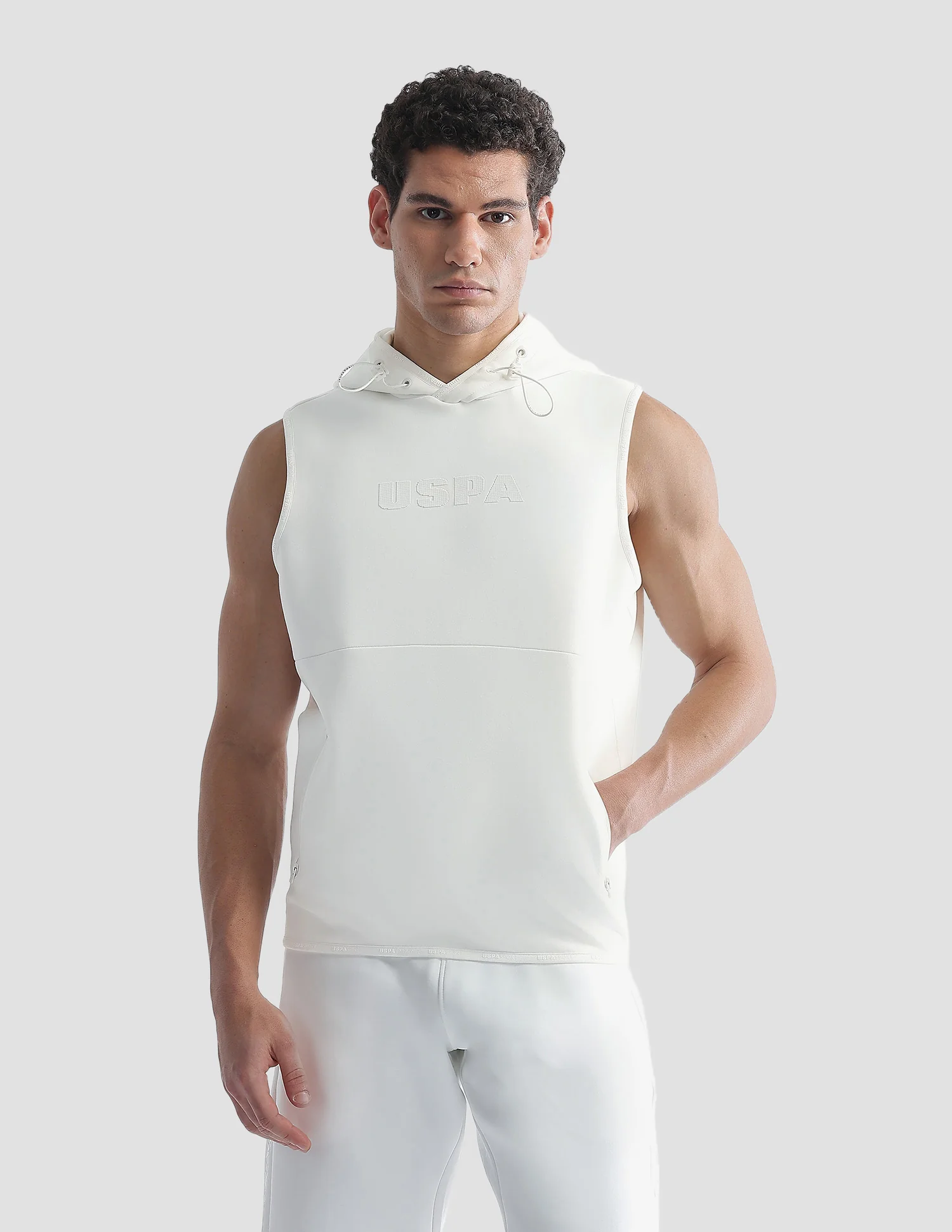 Solid Regular Fit Zipper Active Sweatshirt - Image 6