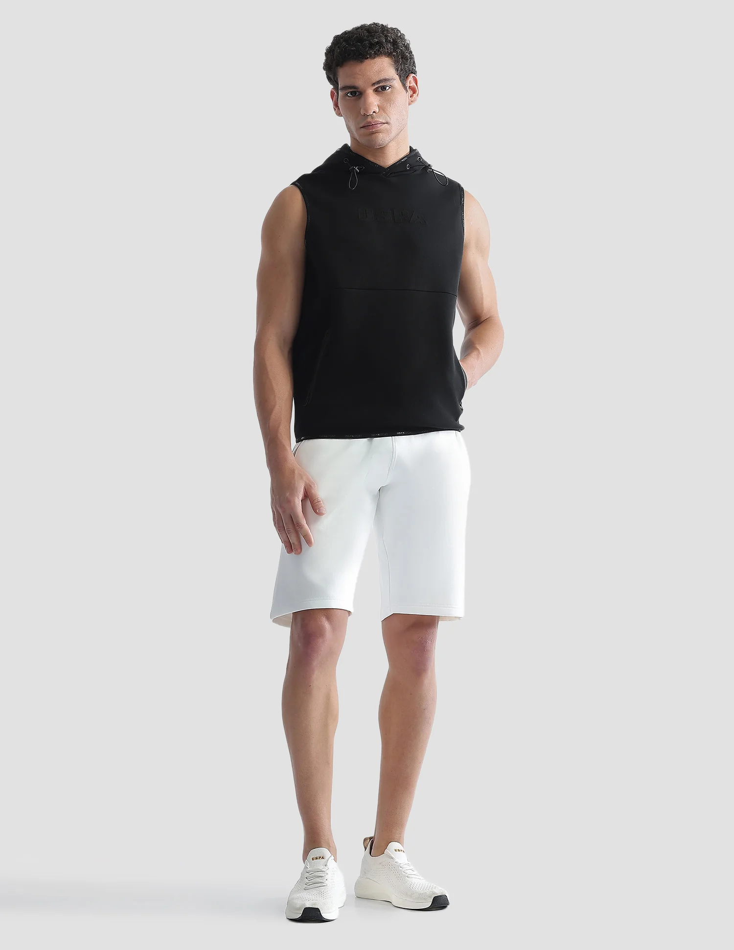Solid Regular Fit Zipper Active Sweatshirt - Image 3