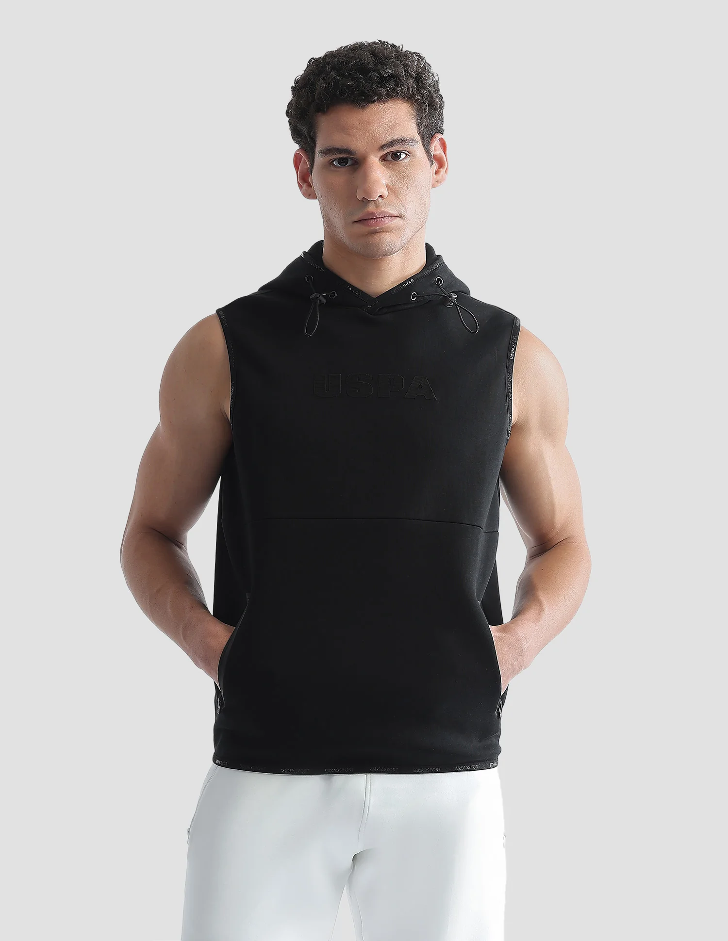 Solid Regular Fit Zipper Active Sweatshirt - Image 6