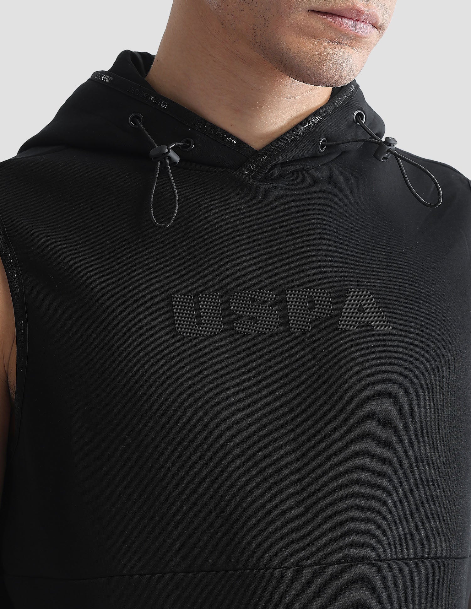 Solid Regular Fit Zipper Active Sweatshirt - Image 7