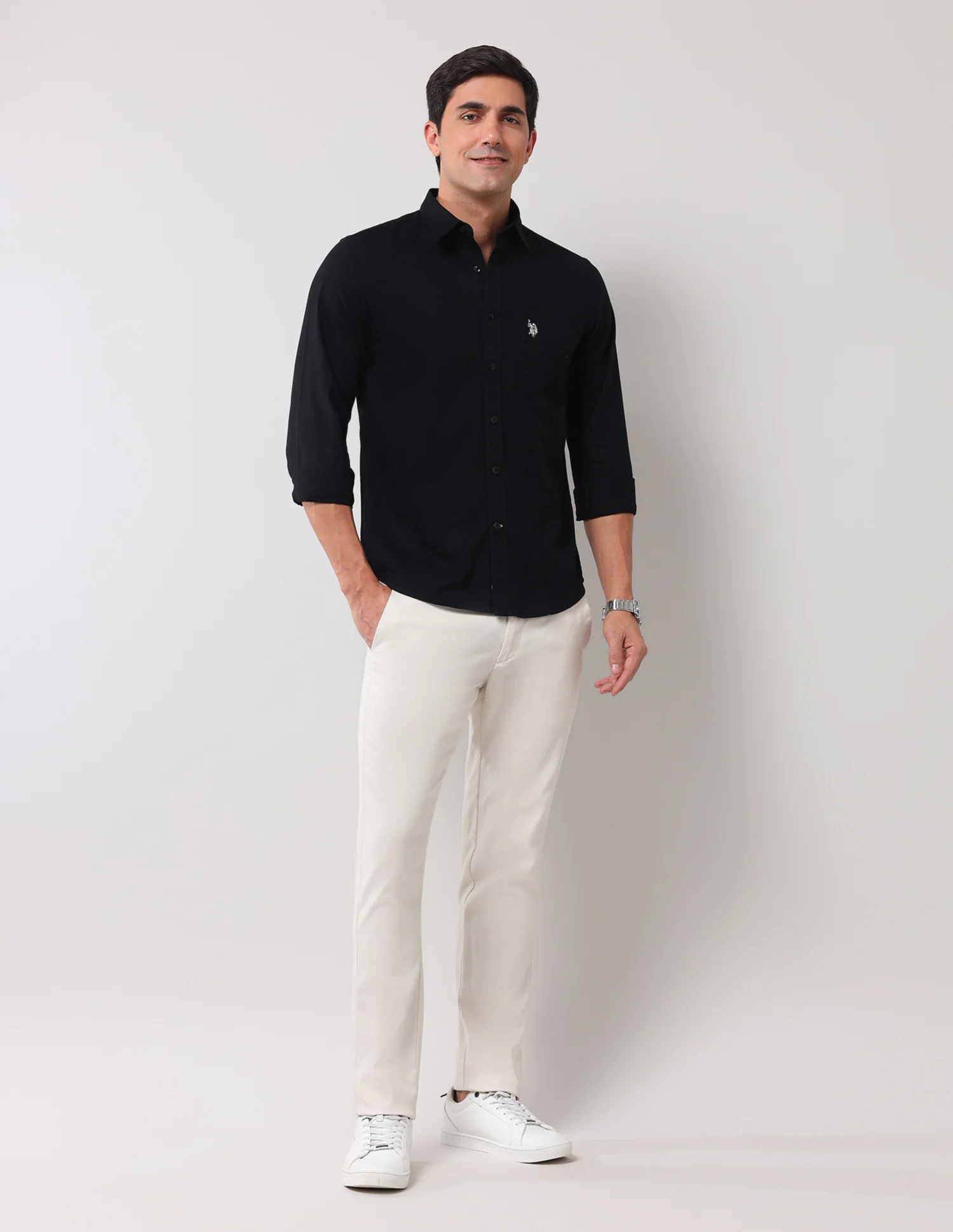 Solid Regular Shirt - Image 3