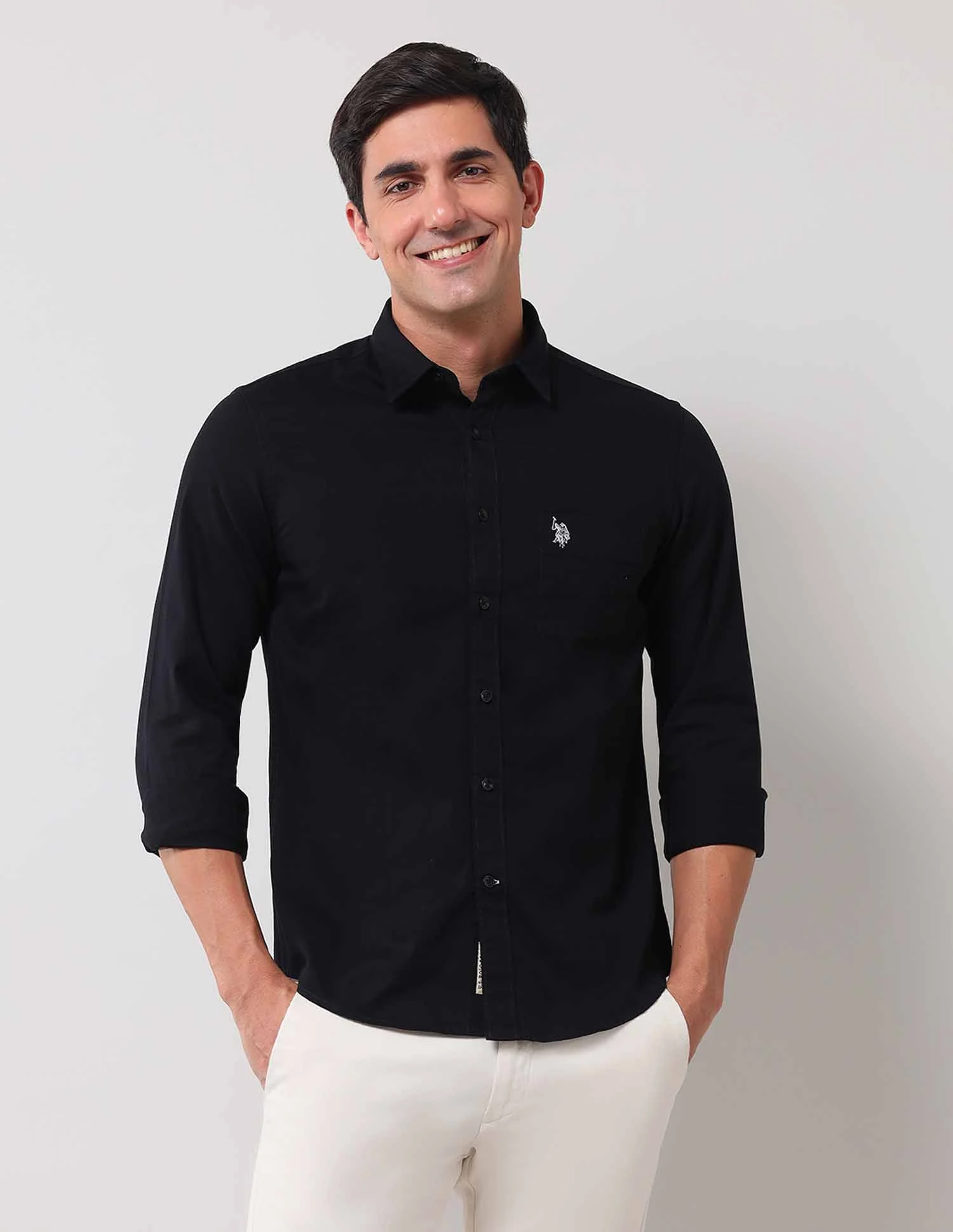 Solid Regular Shirt - Image 4