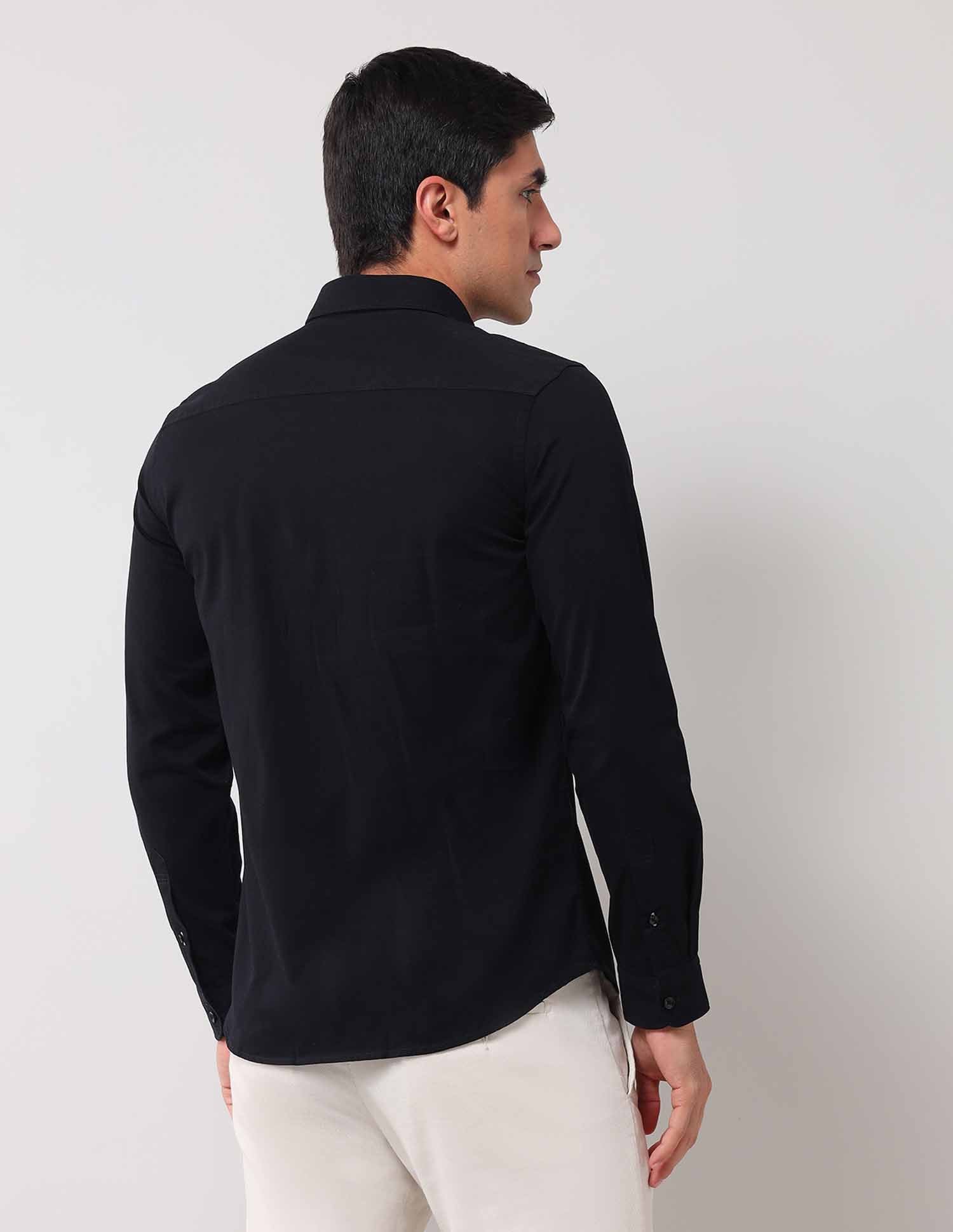 Solid Regular Shirt - Image 5