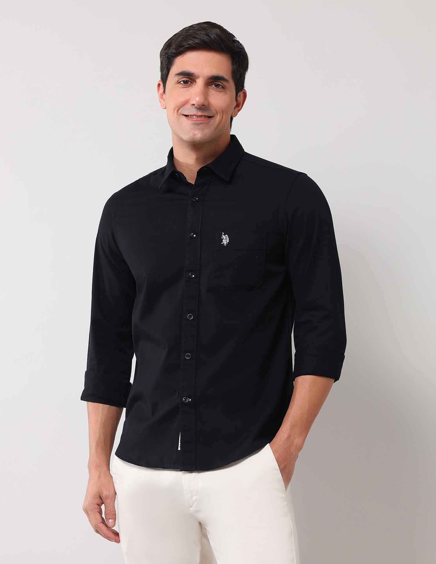 Solid Regular Shirt - Image 6