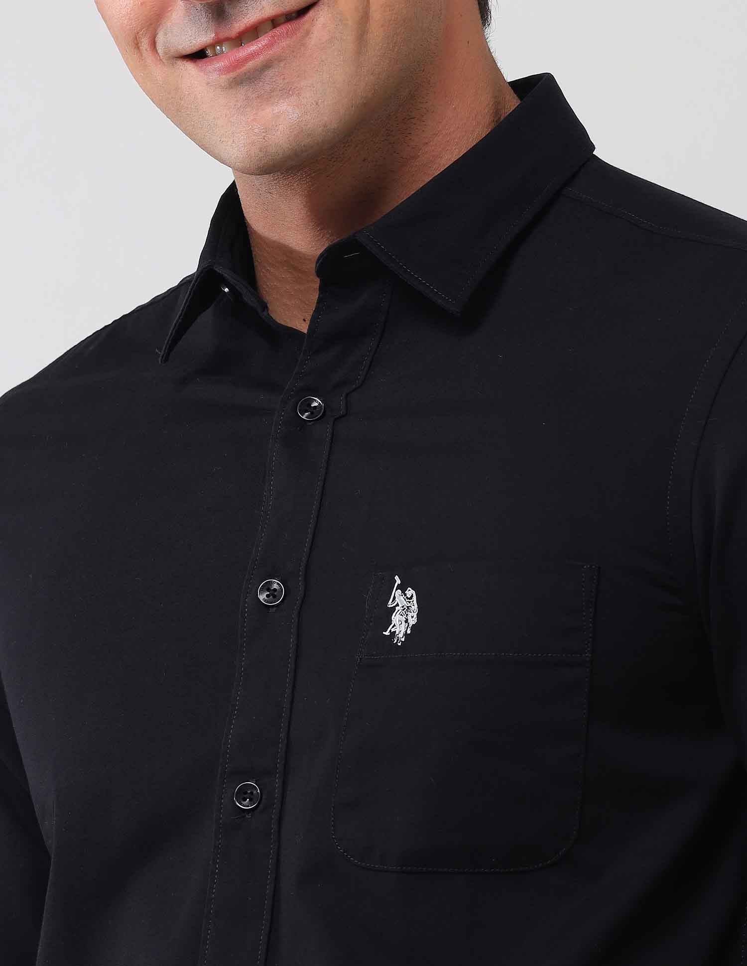 Solid Regular Shirt - Image 7