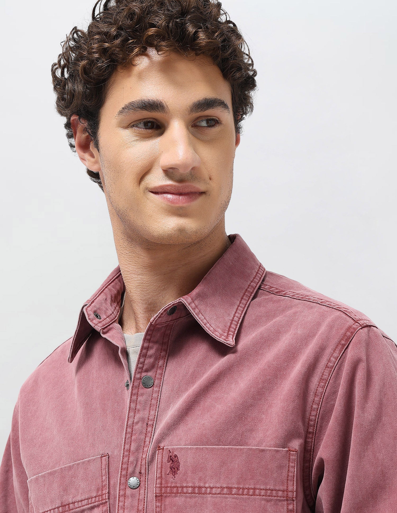 Solid Relaxed Fit Shirt - Image 7