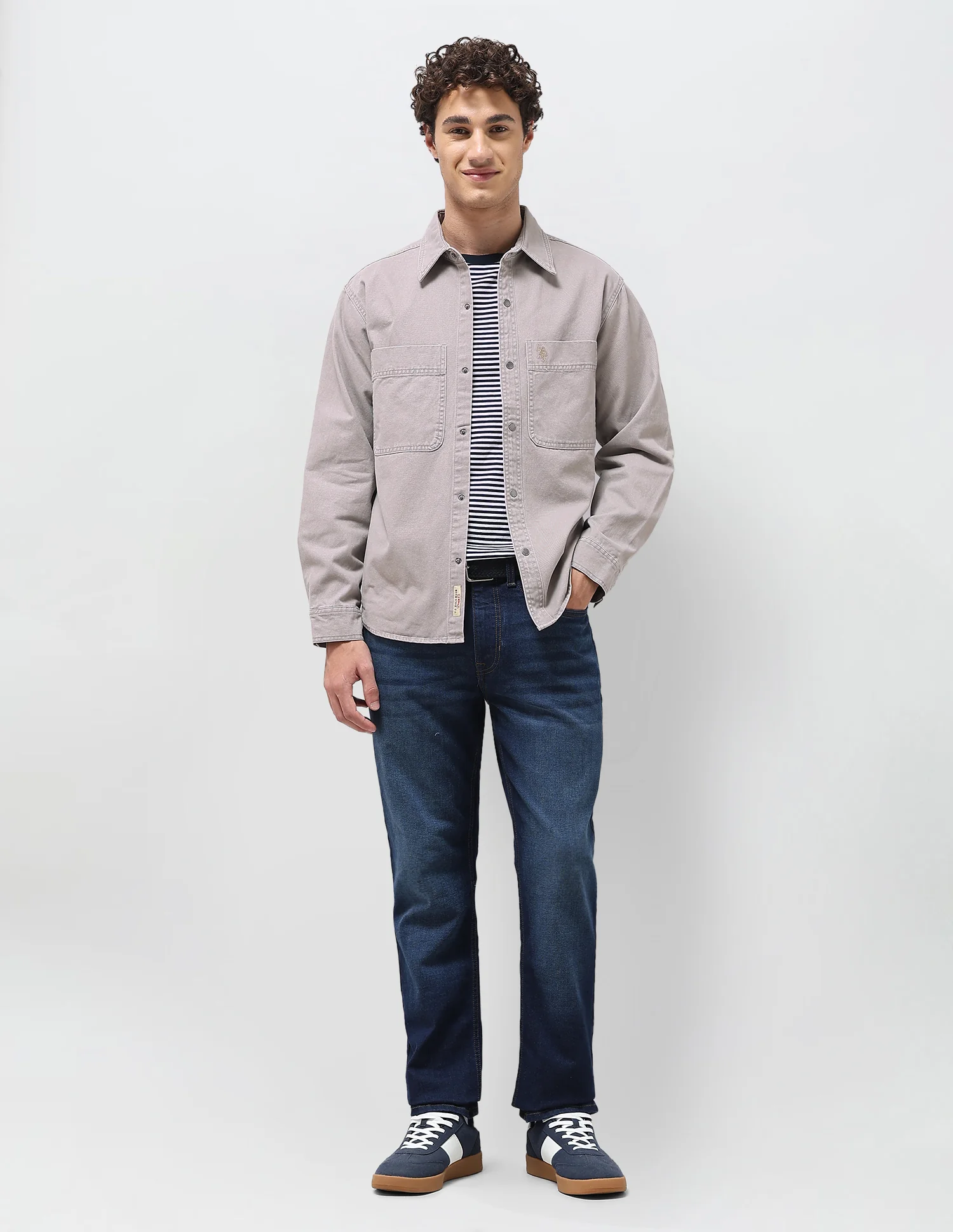 Solid Relaxed Fit Shirt - Image 3