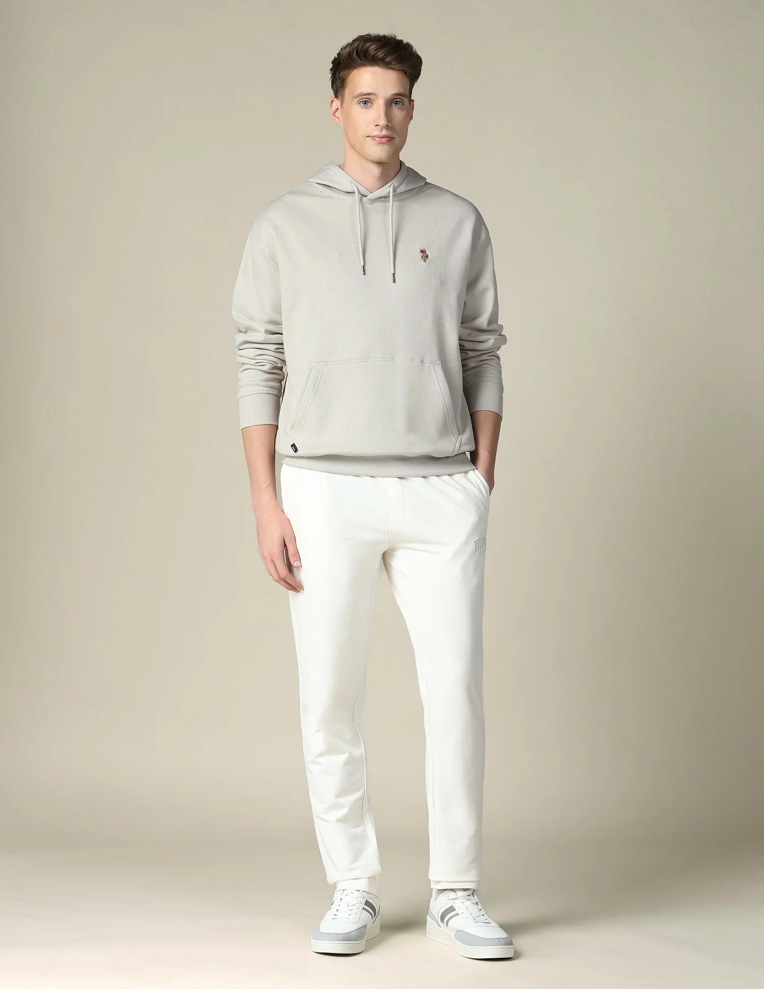 Solid Relaxed Fit Sweatshirt - Image 3