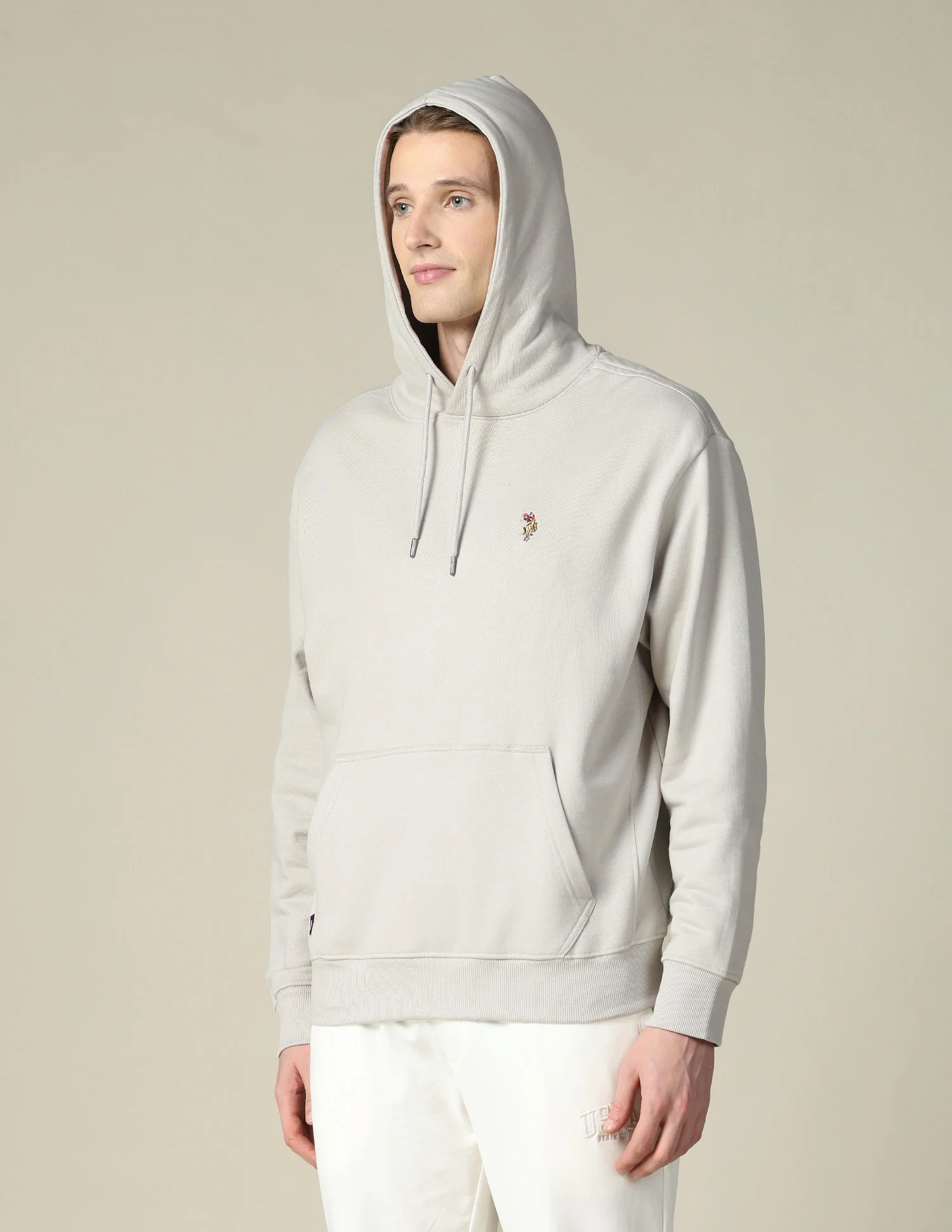 Solid Relaxed Fit Sweatshirt - Image 4