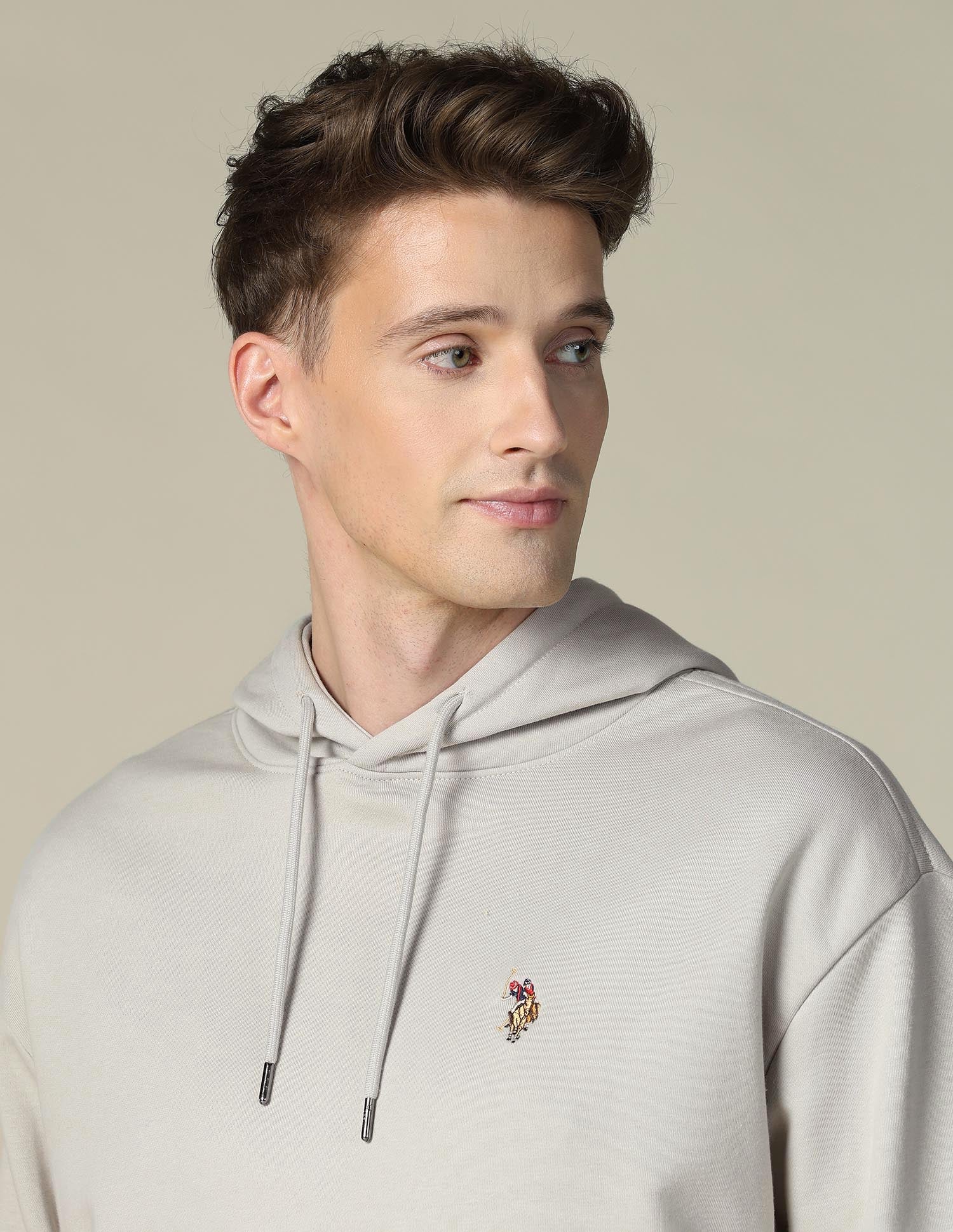 Solid Relaxed Fit Sweatshirt - Image 7
