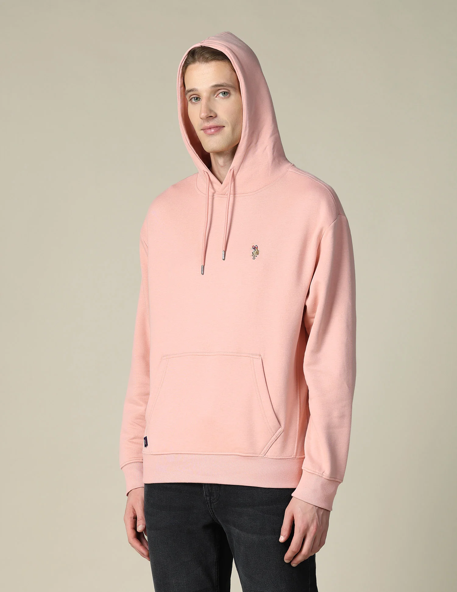 Solid Relaxed Fit Sweatshirt - Image 4