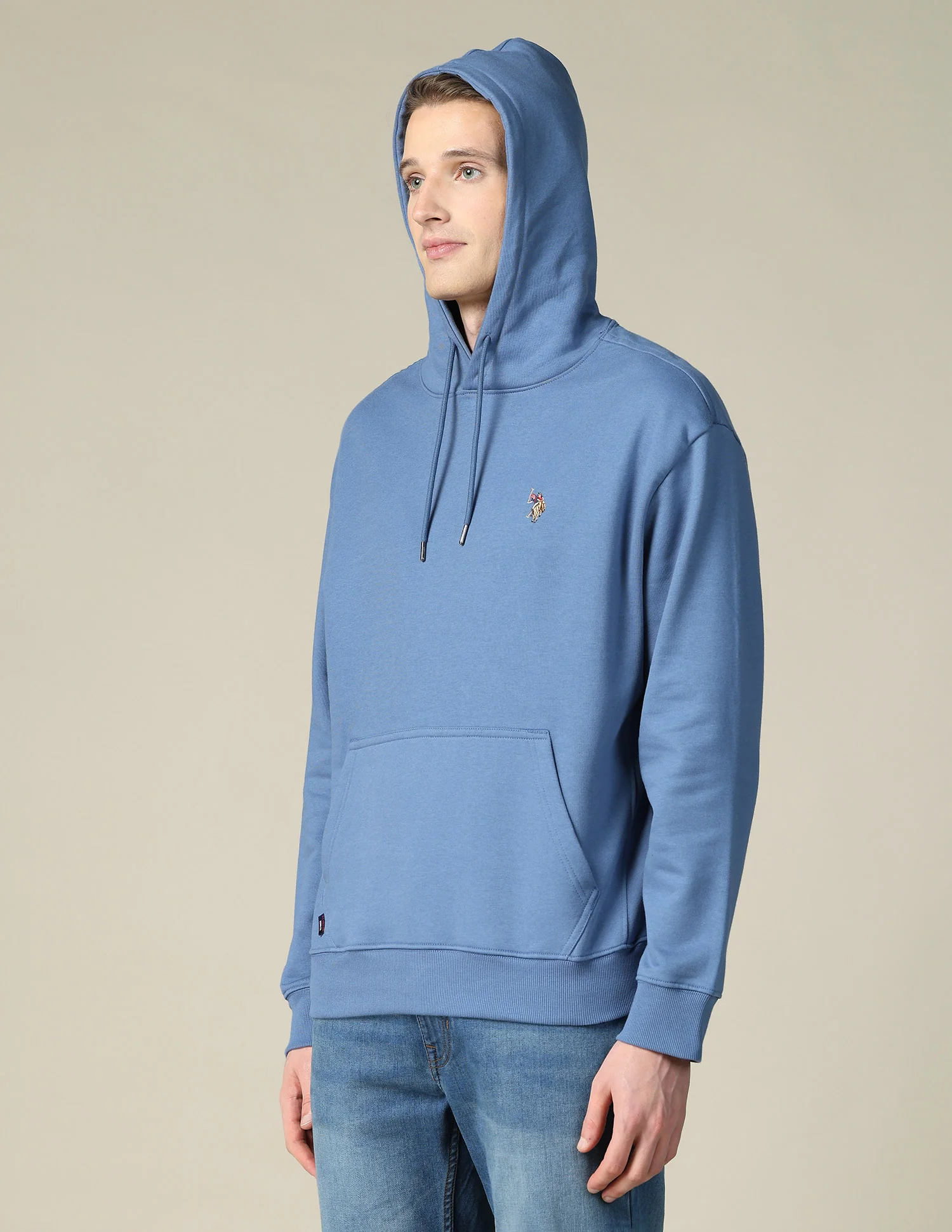 Solid Relaxed Fit Sweatshirt - Image 4