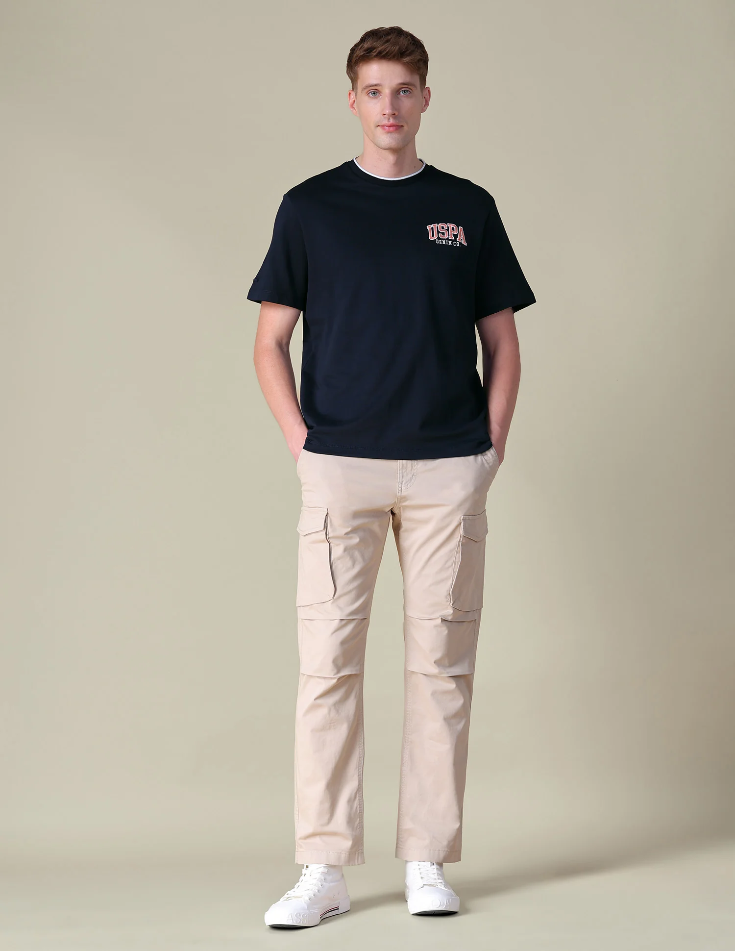 Solid Relaxed Fit T-Shirt - Image 3