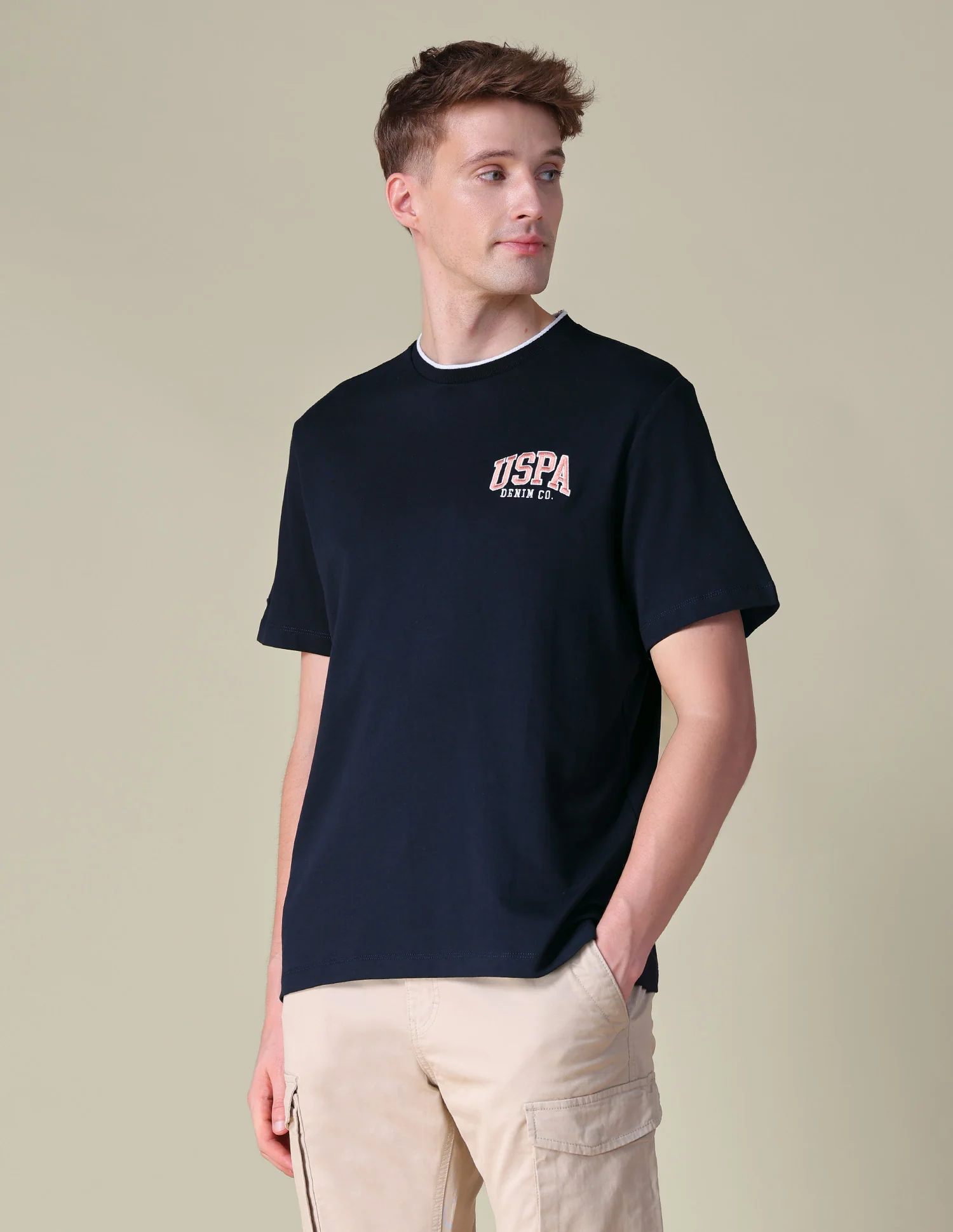 Solid Relaxed Fit T-Shirt - Image 4