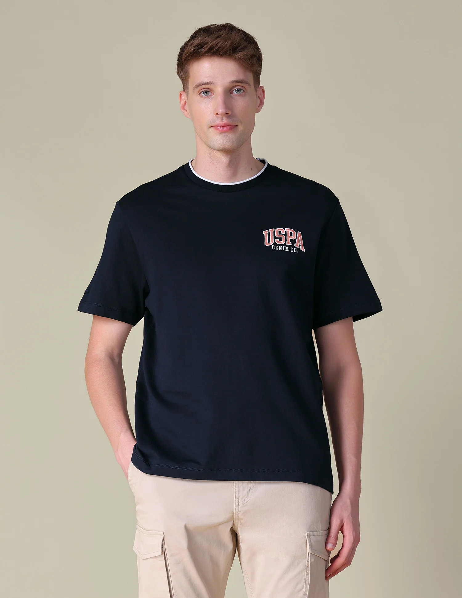 Solid Relaxed Fit T-Shirt - Image 6