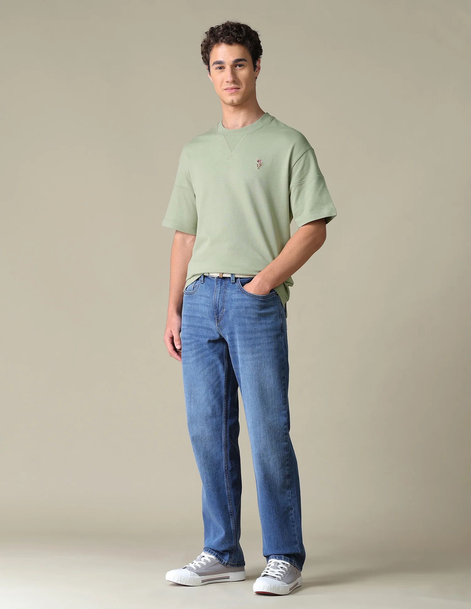 Solid Relaxed Fit T-Shirt - Image 3
